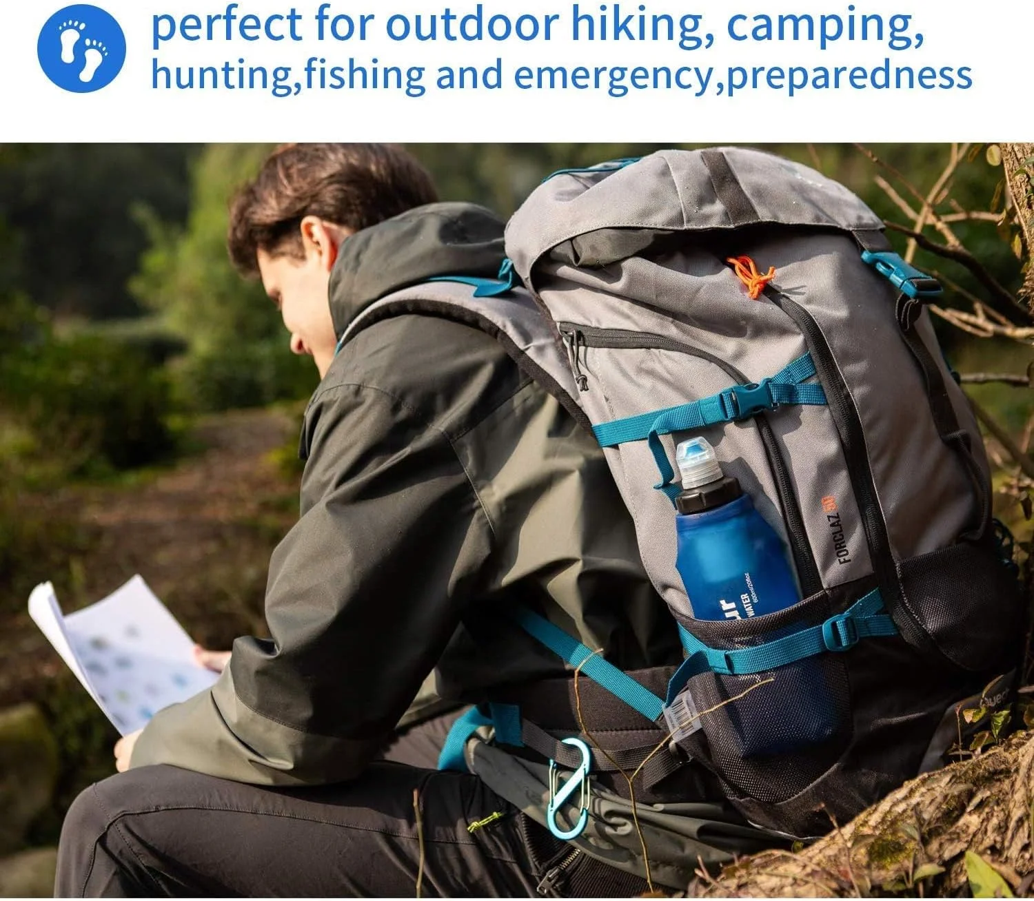 بطری آب تاشو فشاری فیلتردار آزون، بدون BPA، قابل استفاده مجدد 600-1000 میلی لیتر، بطری آب سیلیکونی سبک و ضد نشت - طراحی شده برای پیاده روی در فضای باز، کمپینگ، باشگاه و کوله گردی بطری آب تاشو فشاری فیلتردار آزون، بدون BPA، قابل استفاده مجدد 600-1000 میلی لیتر، بطری آب سیلیکونی سبک و ضد نشت - طراحی شده برای پیاده روی در فضای باز، کمپینگ، باشگاه و کوله گردی