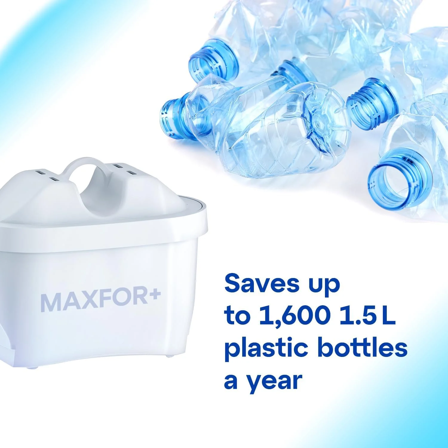 فیلتر آب آکوافر MAXFOR+ بسته 1 عددی مناسب برای پارچ های Brita - 200 لیتر فیلتر آب آکوافر MAXFOR+ بسته 1 عددی مناسب برای پارچ های Brita - 200 لیتر