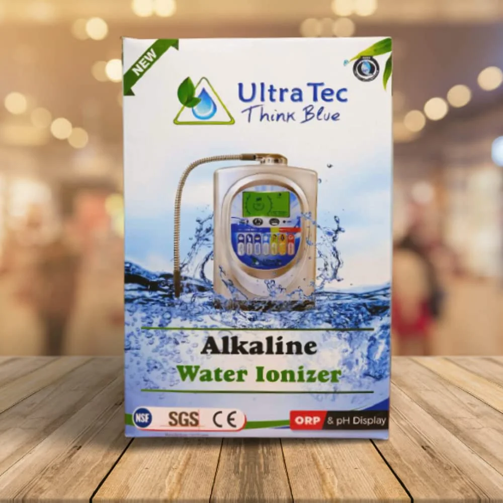 دستگاه یونیزه کننده آب قلیایی NA - دستگاه یونیزه کننده آب قلیایی قابل حمل (با سیستم فیلتراسیون سه مرحله ای) بدون کلر، پوست نرم تر، موهای لطیف تر، صرفه جویی در آب