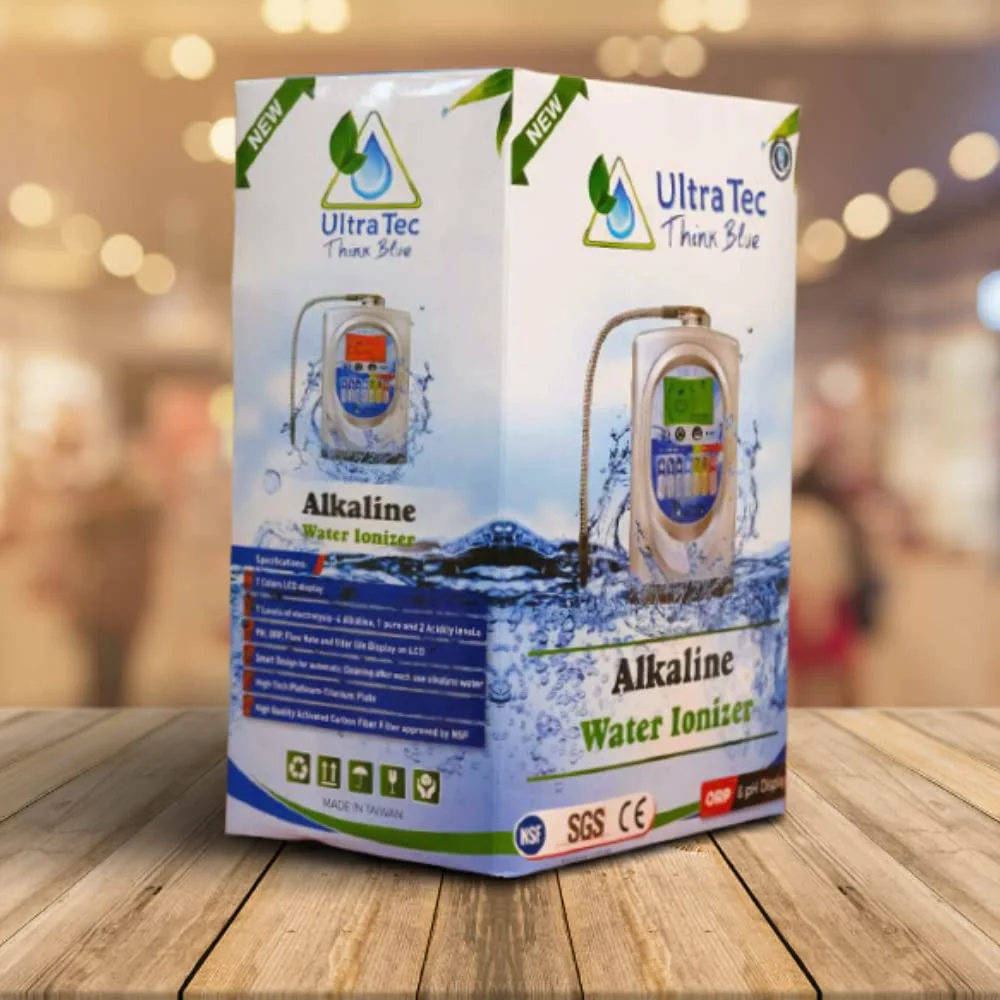 دستگاه یونیزه کننده آب قلیایی NA - دستگاه یونیزه کننده آب قلیایی قابل حمل (با سیستم فیلتراسیون سه مرحله ای) بدون کلر، پوست نرم تر، موهای لطیف تر، صرفه جویی در آب