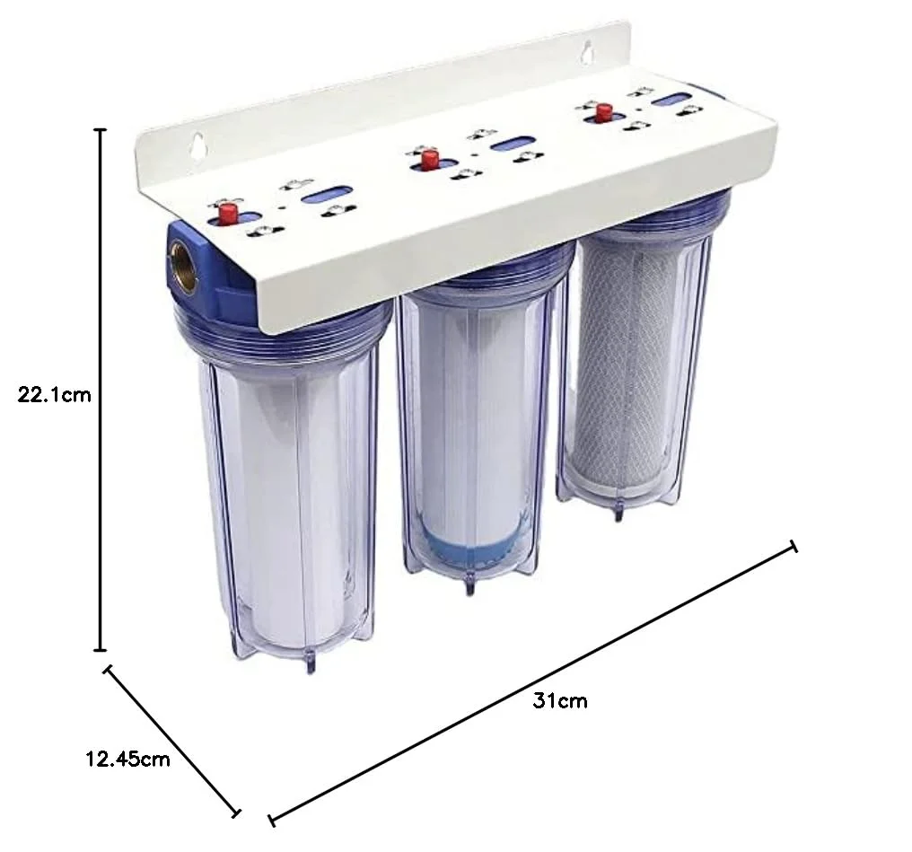دستگاه یونیزه کننده آب قلیایی NA - دستگاه یونیزه کننده آب قلیایی قابل حمل (با سیستم فیلتراسیون سه مرحله ای) بدون کلر، پوست نرم تر، موهای لطیف تر، صرفه جویی در آب