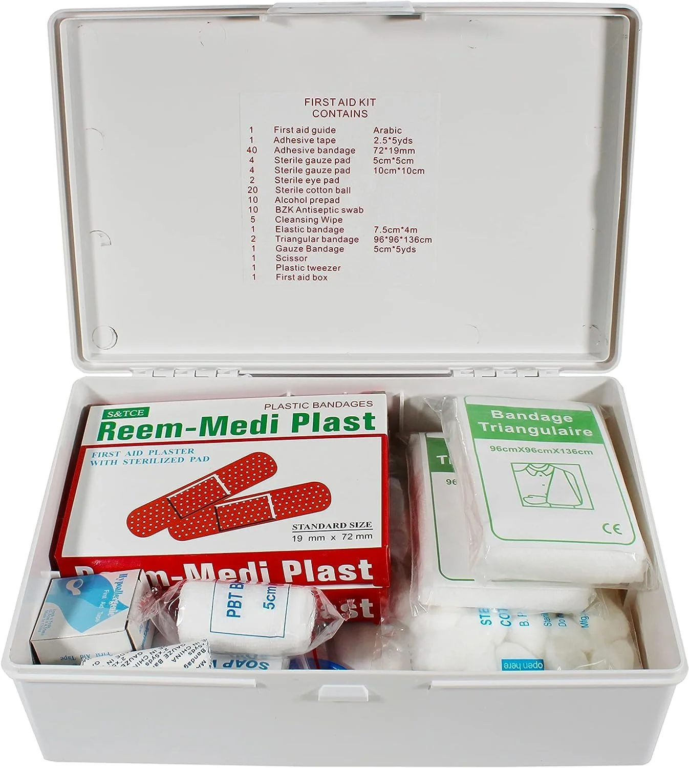 جعبه کمک های اولیه بزرگ قابل حمل Umeema برای خانه و محل کار