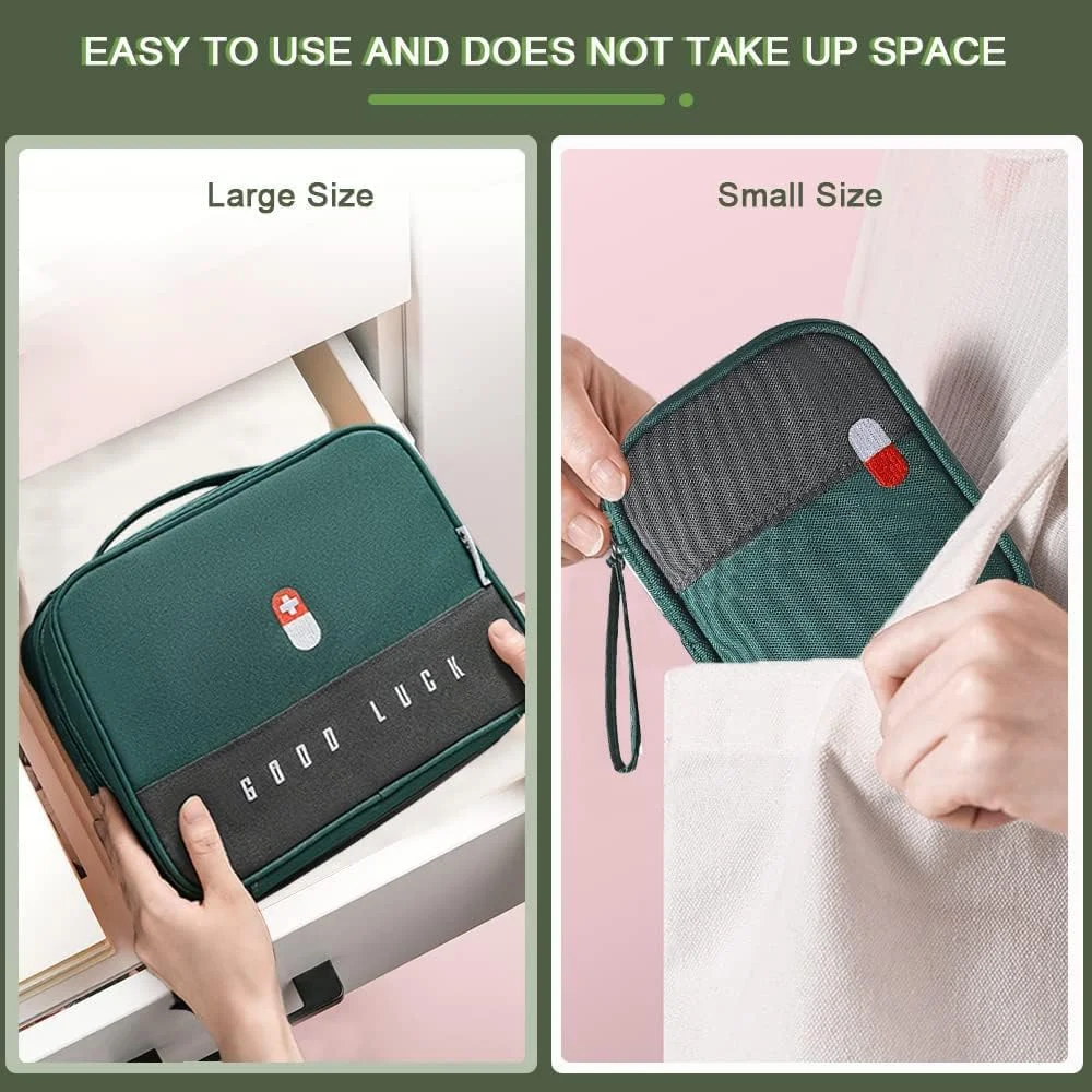 کیف کمکهای اولیه خالی سایوسی، کیف لوازم پزشکی مسافرتی، سازماندهنده لوازم آرایشی، کیف دارویی عایق، کیت ایمنی مناسب برای خانواده، فضای باز، پیادهروی، کمپینگ، ماشین، محل کار، سبز (کیف مادر و پسر) کیف کمکهای اولیه خالی سایوسی، کیف لوازم پزشکی مسافرتی، سازماندهنده لوازم آرایشی، کیف دارویی عایق، کیت ایمنی مناسب برای خانواده، فضای باز، پیادهروی، کمپینگ، ماشین، محل کار، سبز (کیف مادر و پسر)