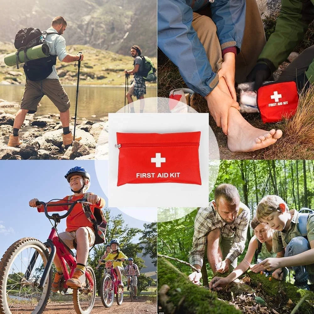 جعبه کمک های اولیه SYOSI با کیف نگهداری (کوچک) 18 تکه جعبه کمک های اولیه SYOSI با کیف نگهداری (کوچک) 18 تکه