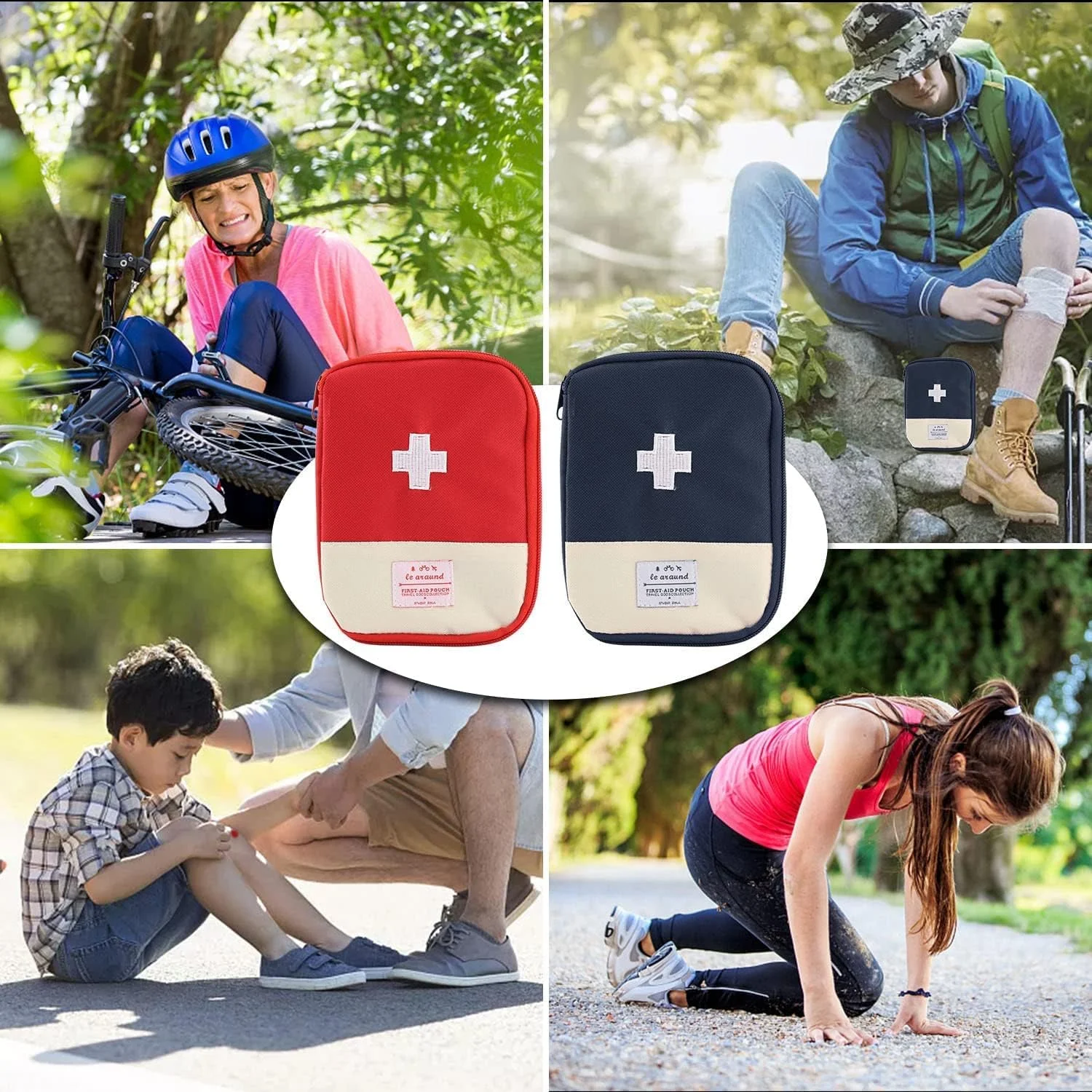 کیف کمک های اولیه کوچک مسافرتی SYOSI، کیف نگهداری قابل حمل مینی جعبه کمک های اولیه برای جعبه های دارو، کیف خالی کیت های پزشکی برای ورزش، کمپینگ، پیاده روی، فعالیت های خارج از منزل، شرایط اضطراری، 2 عدد کیف کمک های اولیه کوچک مسافرتی SYOSI، کیف نگهداری قابل حمل مینی جعبه کمک های اولیه برای جعبه های دارو، کیف خالی کیت های پزشکی برای ورزش، کمپینگ، پیاده روی، فعالیت های خارج از منزل، شرایط اضطراری، 2 عدد