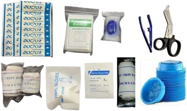 جعبه کمک های اولیه خالی ASM نقره ای | ضد آب، مناسب سفر، اضطراری و بقا | خالی | آلومینیومی | جعبه کیت کمک های اولیه