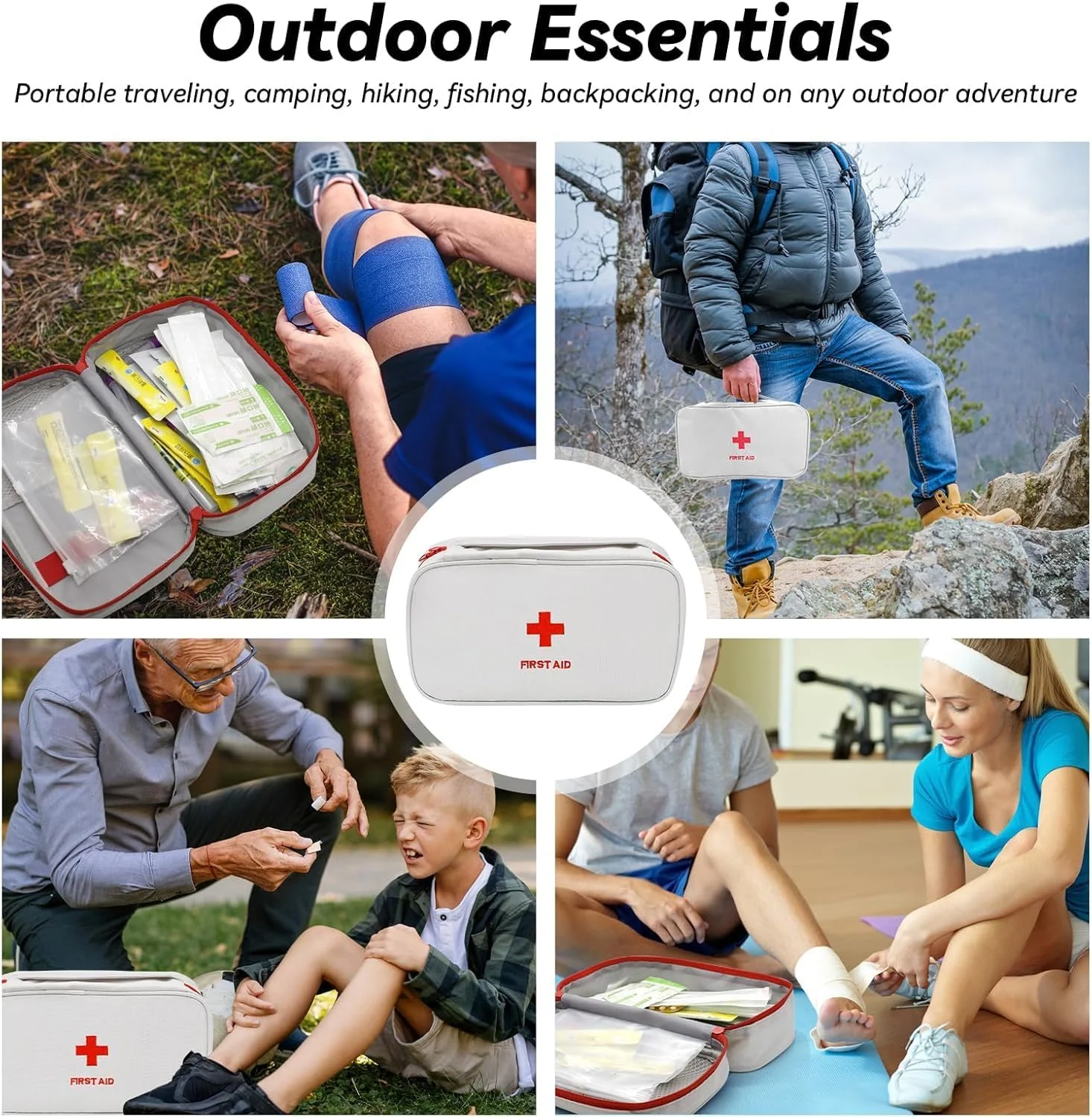 کیف کمک های اولیه خالی SYOSI، مجموعه 3 عددی کیف کوچک نگهداری دارو، کیف لوازم پزشکی مسافرتی قابل حمل، کیف حمل قرص و داروی اضطراری، کیف مسافرتی قابل حمل برای ورزش های فضای باز، خانه، دفتر، کمپینگ کیف کمک های اولیه خالی SYOSI، مجموعه 3 عددی کیف کوچک نگهداری دارو، کیف لوازم پزشکی مسافرتی قابل حمل، کیف حمل قرص و داروی اضطراری، کیف مسافرتی قابل حمل برای ورزش های فضای باز، خانه، دفتر، کمپینگ