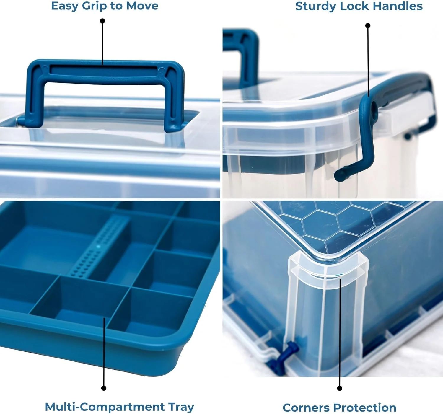 جعبه نظم دهنده دارو Sortify، با جعبه بزرگ نظم دهنده دارو با ابعاد 33x24x19 سانتی متر منظم بمانید، جعبه نگهداری دارو پلاستیکی شفاف با سینی 10 قسمتی، کابینت دارو با ظرفیت بیش از 50 دارو جعبه نظم دهنده دارو Sortify، با جعبه بزرگ نظم دهنده دارو با ابعاد 33x24x19 سانتی متر منظم بمانید، جعبه نگهداری دارو پلاستیکی شفاف با سینی 10 قسمتی، کابینت دارو با ظرفیت بیش از 50 دارو