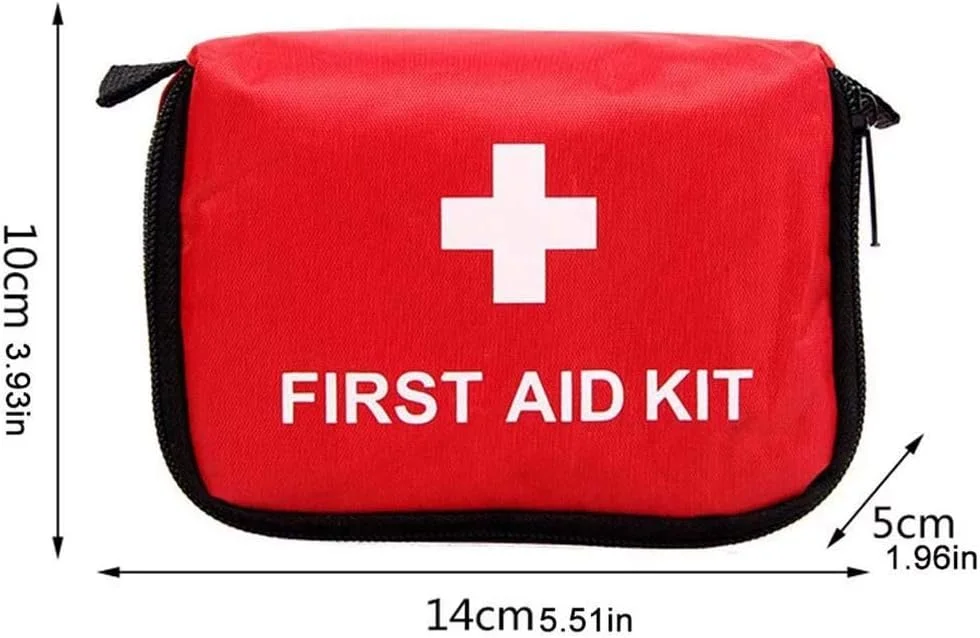 جعبه کمک های اولیه SYOSI، مجموعه کیت اضطراری کوچک 9 تکه مناسب خانواده، خودرو، هدیه، پارچه ضد آب متراکم برای سفر، خانه، دفتر، وسیله نقلیه، کمپینگ، محل کار و فضای باز جعبه کمک های اولیه SYOSI، مجموعه کیت اضطراری کوچک 9 تکه مناسب خانواده، خودرو، هدیه، پارچه ضد آب متراکم برای سفر، خانه، دفتر، وسیله نقلیه، کمپینگ، محل کار و فضای باز