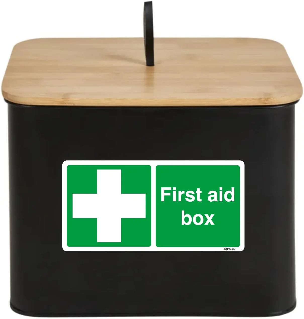 برچسب جعبه کمک های اولیه استیکا، 200mm x 100mm، برچسب وینیل خود چسب | علائم ایمنی کمک های اولیه و اضطراری برای استفاده در دفتر و سایت (1، وینیل سفید) برچسب جعبه کمک های اولیه استیکا، 200mm x 100mm، برچسب وینیل خود چسب | علائم ایمنی کمک های اولیه و اضطراری برای استفاده در دفتر و سایت (1، وینیل سفید)