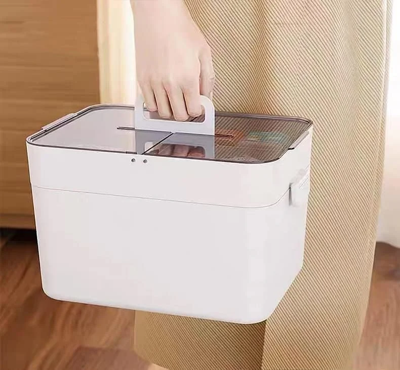 جعبه کمک های اولیه دو لایه پلاستیکی SKYISOK، جعبه دارویی با ظرفیت بزرگ، جعبه نگهداری دارو، جعبه اورژانس چند منظوره خانوادگی (سفید) جعبه کمک های اولیه دو لایه پلاستیکی SKYISOK، جعبه دارویی با ظرفیت بزرگ، جعبه نگهداری دارو، جعبه اورژانس چند منظوره خانوادگی (سفید)