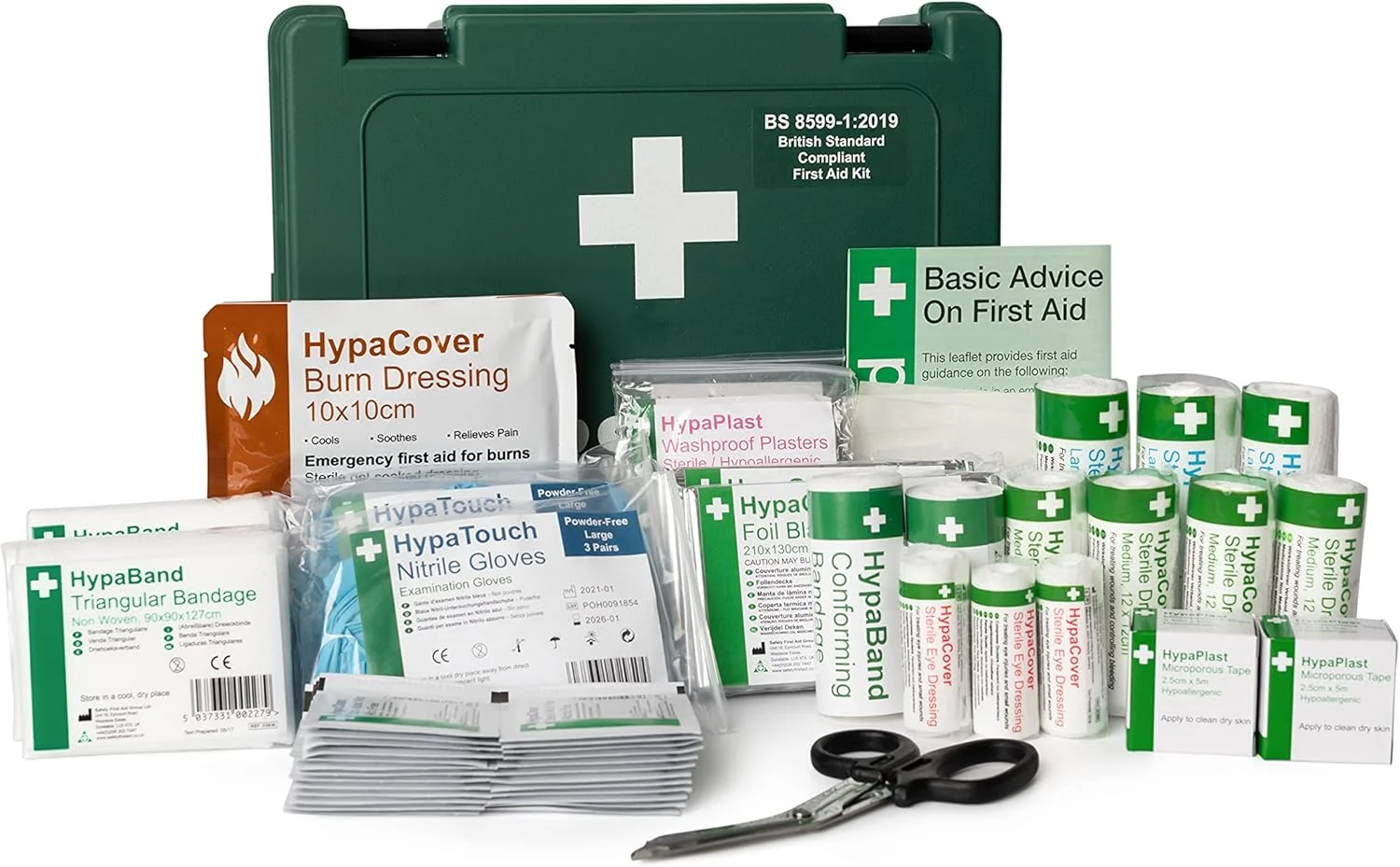 جعبه کمک های اولیه اقتصادی گروه ایمنی کمک های اولیه، مطابق با استاندارد BS 8599، متوسط و کاملا مجهز جعبه کمک های اولیه اقتصادی گروه ایمنی کمک های اولیه، مطابق با استاندارد BS 8599، متوسط و کاملا مجهز