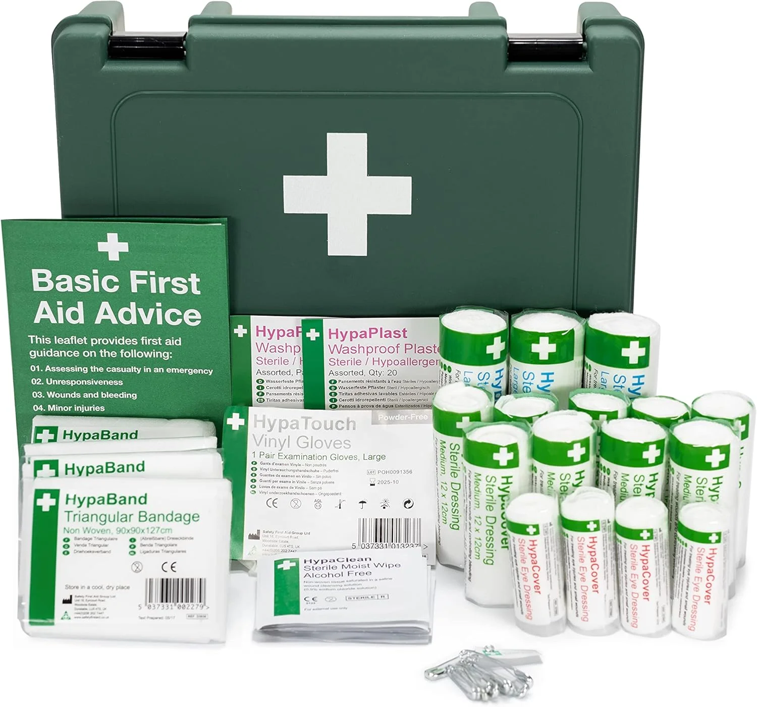 جعبه کمک های اولیه گروه ایمنی کمک های اولیه HSE مناسب برای 11-20 نفر - کاملا مجهز جعبه کمک های اولیه گروه ایمنی کمک های اولیه HSE مناسب برای 11-20 نفر - کاملا مجهز