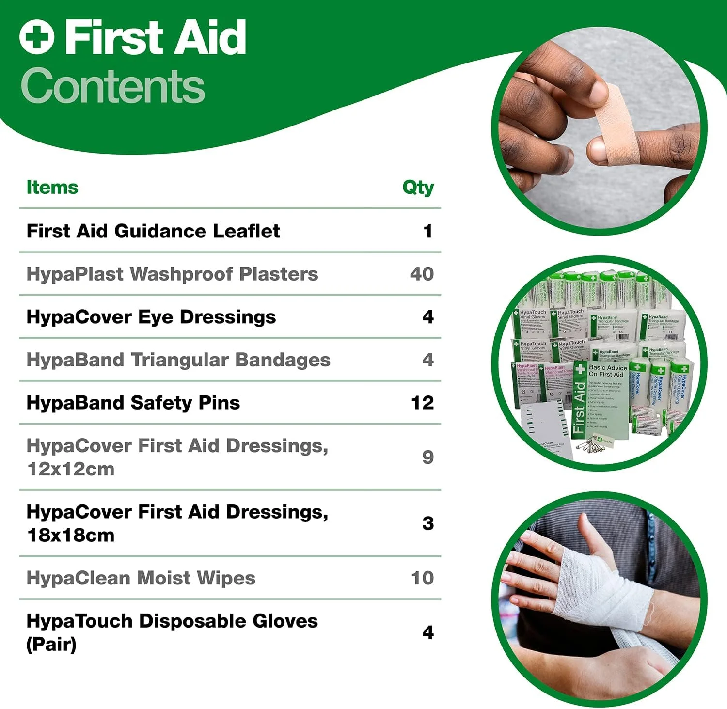 جعبه کمک های اولیه گروه ایمنی کمک های اولیه HSE مناسب برای 11-20 نفر - کاملا مجهز جعبه کمک های اولیه گروه ایمنی کمک های اولیه HSE مناسب برای 11-20 نفر - کاملا مجهز