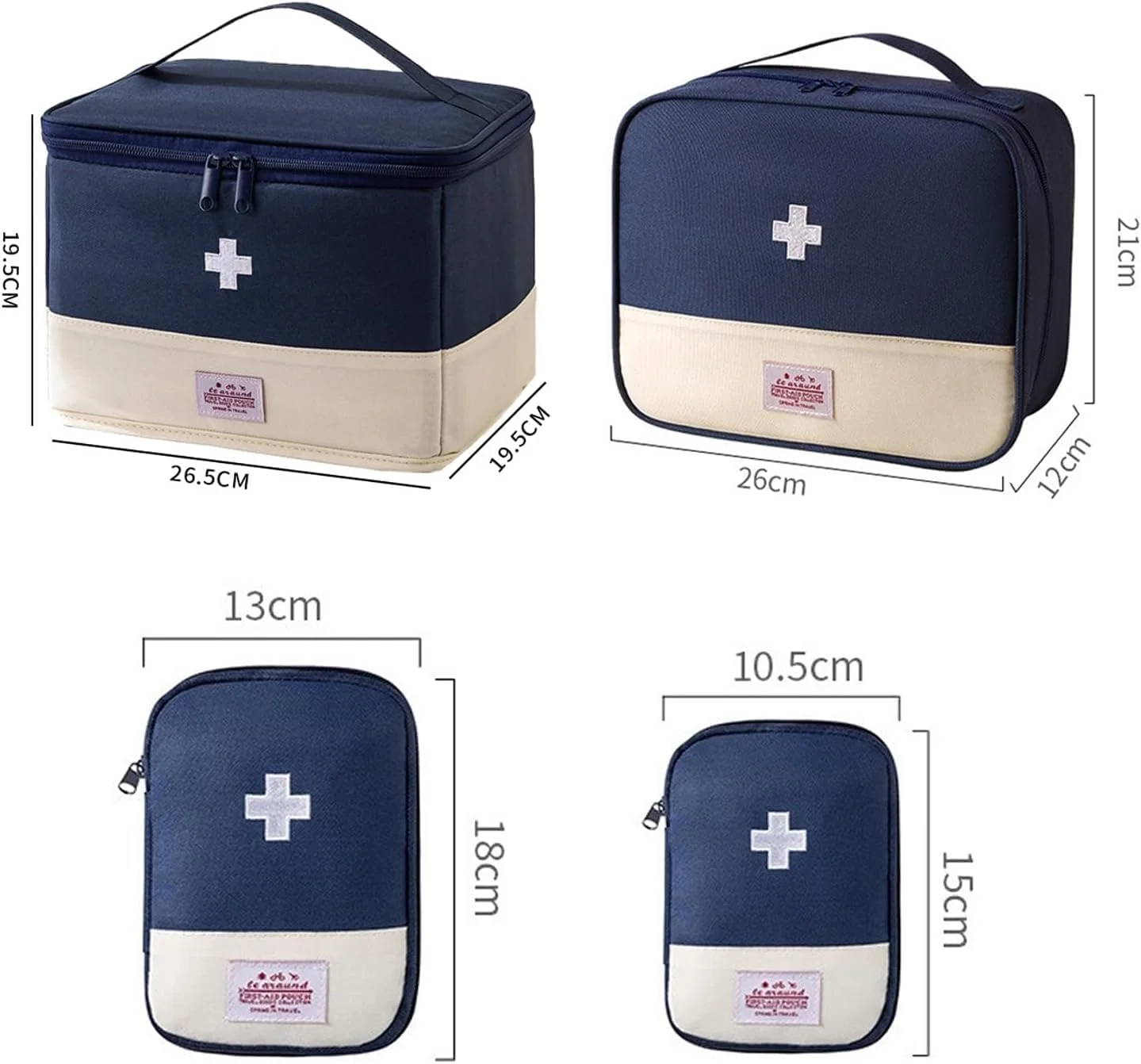 مجموعه 4 عددی کیف کمک های اولیه قابل حمل خالی، کیف نگهداری داروهای اورژانسی با دسته، کیف مسافرتی مدیریت قرص، کیف نجات خالی کیت های پزشکی قابل استفاده مجدد، کیف نگهداری ابزار پزشکی (آبی) مجموعه 4 عددی کیف کمک های اولیه قابل حمل خالی، کیف نگهداری داروهای اورژانسی با دسته، کیف مسافرتی مدیریت قرص، کیف نجات خالی کیت های پزشکی قابل استفاده مجدد، کیف نگهداری ابزار پزشکی (آبی)