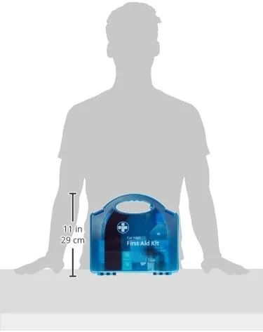 جعبه کمک های اولیه شستشوی چشم Reliance Medical - دو عدد بطری 500 میلی لیتری Reliwash، آینه، دو عدد محلول استریل سالین 20 میلی لیتری و پد چشمی جعبه کمک های اولیه شستشوی چشم Reliance Medical - دو عدد بطری 500 میلی لیتری Reliwash، آینه، دو عدد محلول استریل سالین 20 میلی لیتری و پد چشمی