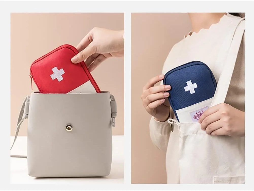 کیف کمک های اولیه صورتی خالی، کیف کوچک کمک های اولیه خالی، کیف پزشکی کوچک قابل حمل برای جعبه کمک های اولیه، سازمان دهنده قرص اضطراری، مناسب کمپینگ، پیاده روی، مسافرت، کیف اضطراری ورزشی و فضای باز کیف کمک های اولیه صورتی خالی، کیف کوچک کمک های اولیه خالی، کیف پزشکی کوچک قابل حمل برای جعبه کمک های اولیه، سازمان دهنده قرص اضطراری، مناسب کمپینگ، پیاده روی، مسافرت، کیف اضطراری ورزشی و فضای باز