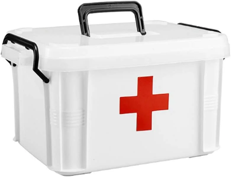 جعبه کمک های اولیه مستطیلی میکروفایبر (27.7x38.5x22cm) چند لایه قابل حمل جعبه کمک های اولیه مستطیلی میکروفایبر (27.7x38.5x22cm) چند لایه قابل حمل