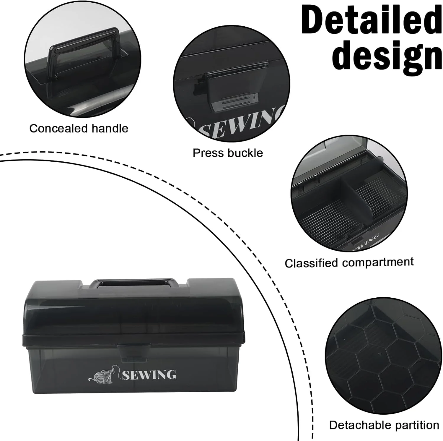 جعبه خیاطی 10 اینچی Mowhut، سبد خیاطی 2 طبقه، جعبه ذخیره سازی کیت خیاطی خالی با سینی قابل جابجایی برای جعبه ابزار تاشو/جعبه هنر و صنایع دستی/سازمان دهنده لوازم خیاطی/جعبه دارو/جعبه کمک های اولیه خانواده جعبه خیاطی 10 اینچی Mowhut، سبد خیاطی 2 طبقه، جعبه ذخیره سازی کیت خیاطی خالی با سینی قابل جابجایی برای جعبه ابزار تاشو/جعبه هنر و صنایع دستی/سازمان دهنده لوازم خیاطی/جعبه دارو/جعبه کمک های اولیه خانواده