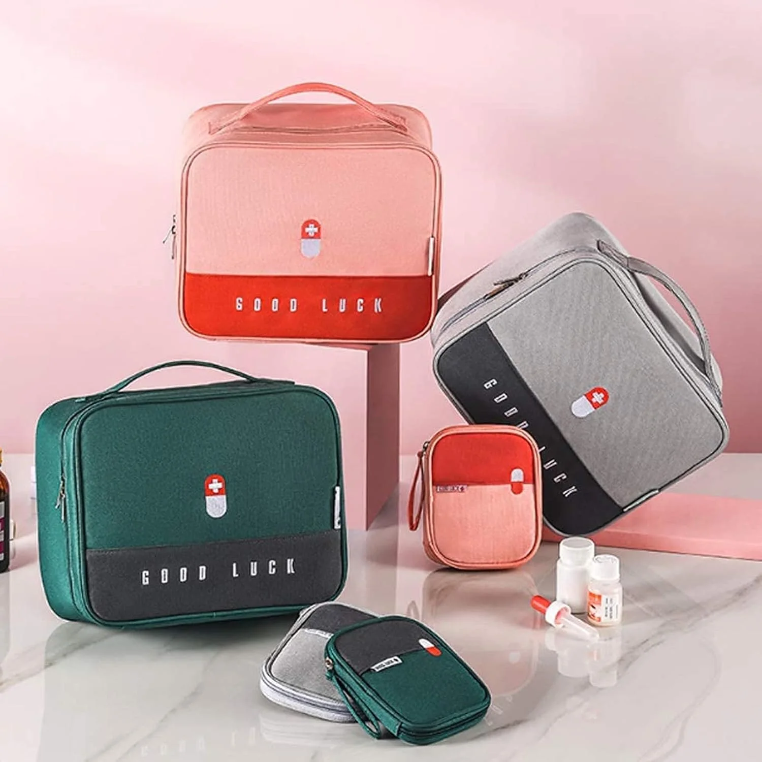 جعبه کمک های اولیه قابل حمل خالی IS MUHE، کیف کمک های اولیه کمپینگ، کیف نگهداری ابزار پزشکی مسافرتی، مناسب برای خانه، فضای باز، پیاده روی، کمپینگ، ماشین، دفتر کار (دو رنگ) (سبز) جعبه کمک های اولیه قابل حمل خالی IS MUHE، کیف کمک های اولیه کمپینگ، کیف نگهداری ابزار پزشکی مسافرتی، مناسب برای خانه، فضای باز، پیاده روی، کمپینگ، ماشین، دفتر کار (دو رنگ) (سبز)