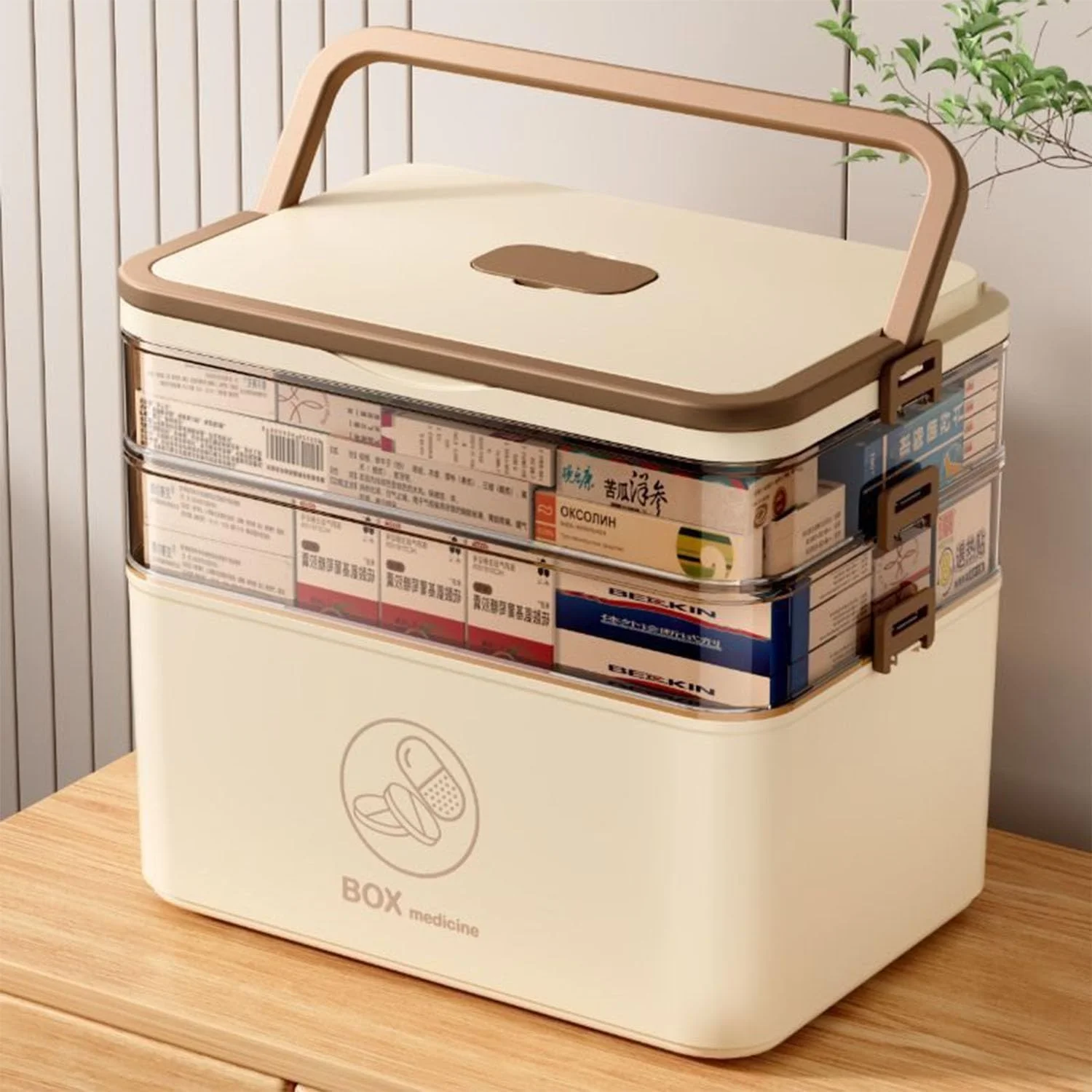 جعبه نگهداری دارو، جعبه بزرگ دارو، جعبه سازمان دهنده دارو 3 طبقه، جعبه کمک های اولیه کابینت دارو با محفظه، سازمان دهنده قرص قابل حمل، جعبه های نگهداری داروخانه پلاستیکی برای خانواده جعبه نگهداری دارو، جعبه بزرگ دارو، جعبه سازمان دهنده دارو 3 طبقه، جعبه کمک های اولیه کابینت دارو با محفظه، سازمان دهنده قرص قابل حمل، جعبه های نگهداری داروخانه پلاستیکی برای خانواده