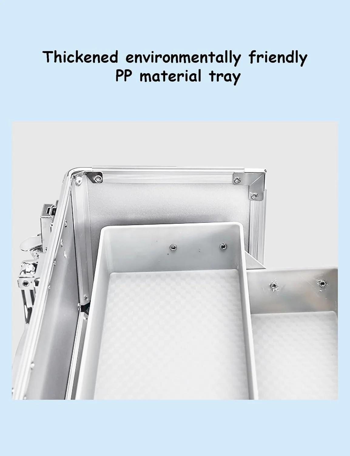 جعبه سازمان دهنده دارو، جعبه کمک های اولیه با ظرفیت بزرگ، جعبه فلزی قابل حمل برای نگهداری دارو با دسته و بند شانه جعبه سازمان دهنده دارو، جعبه کمک های اولیه با ظرفیت بزرگ، جعبه فلزی قابل حمل برای نگهداری دارو با دسته و بند شانه