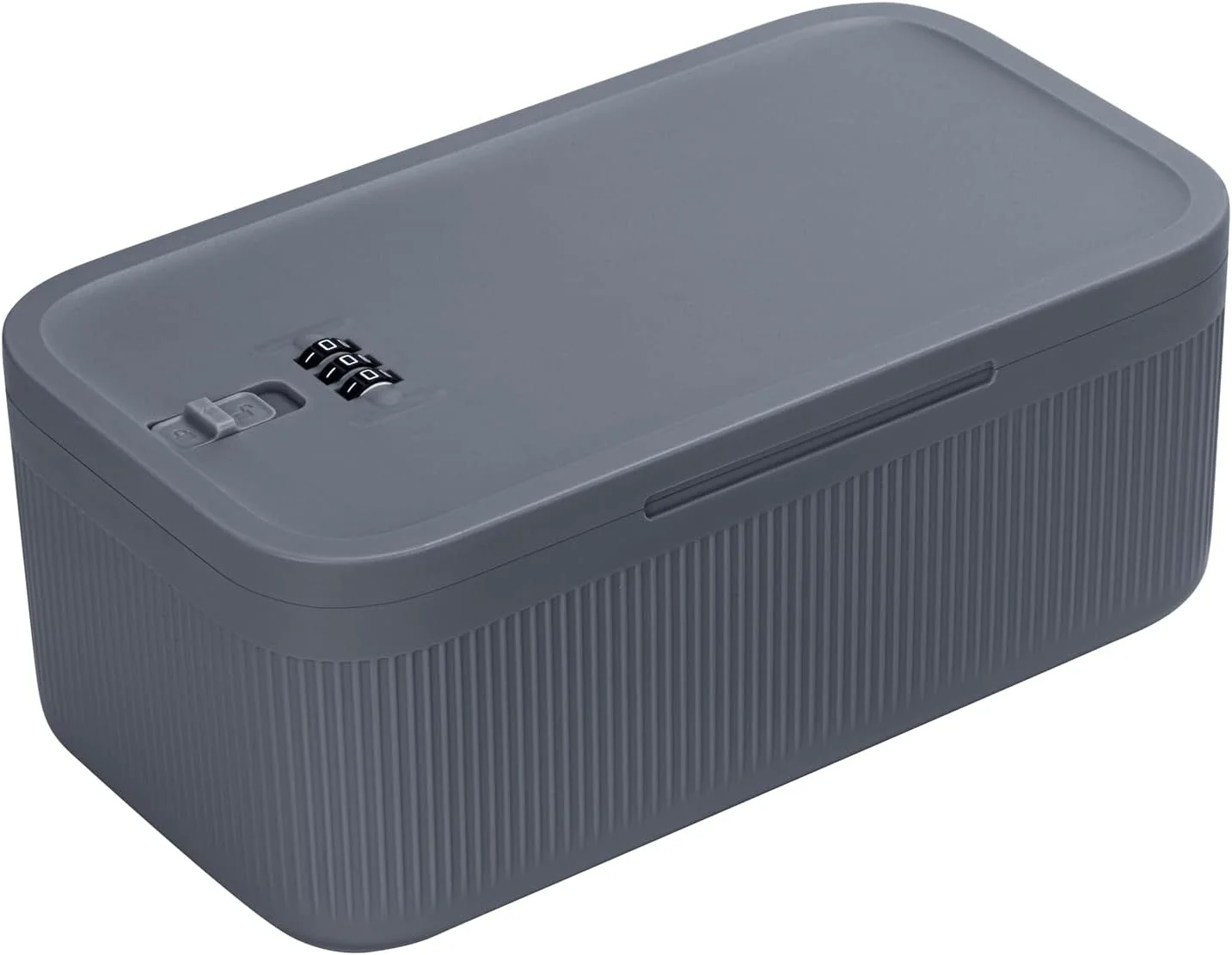 جعبه قفل کوچک برای نگهداری دارو، جعبه نگهداری قفل‌دار دارویی 2 لیتری با رمز عبور برای جعبه کمک‌های اولیه، جعبه قفل تلفن، جعبه قفل غذا با درب قفل‌دار برای یخچال/فریزر خانه/ وسایل شخصی اداری