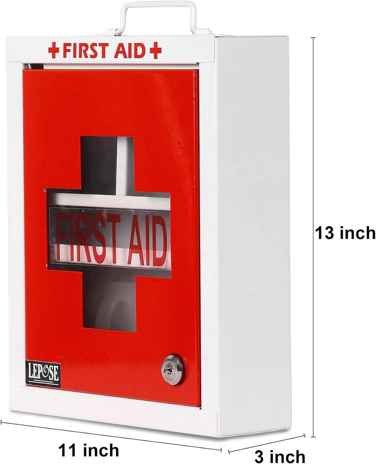 جعبه کمک های اولیه فلزی قابل نصب روی دیوار LEPOSE مناسب برای مدرسه، دفتر/خانه، چند قسمتی جعبه کمک های اولیه فلزی قابل نصب روی دیوار LEPOSE مناسب برای مدرسه، دفتر/خانه، چند قسمتی