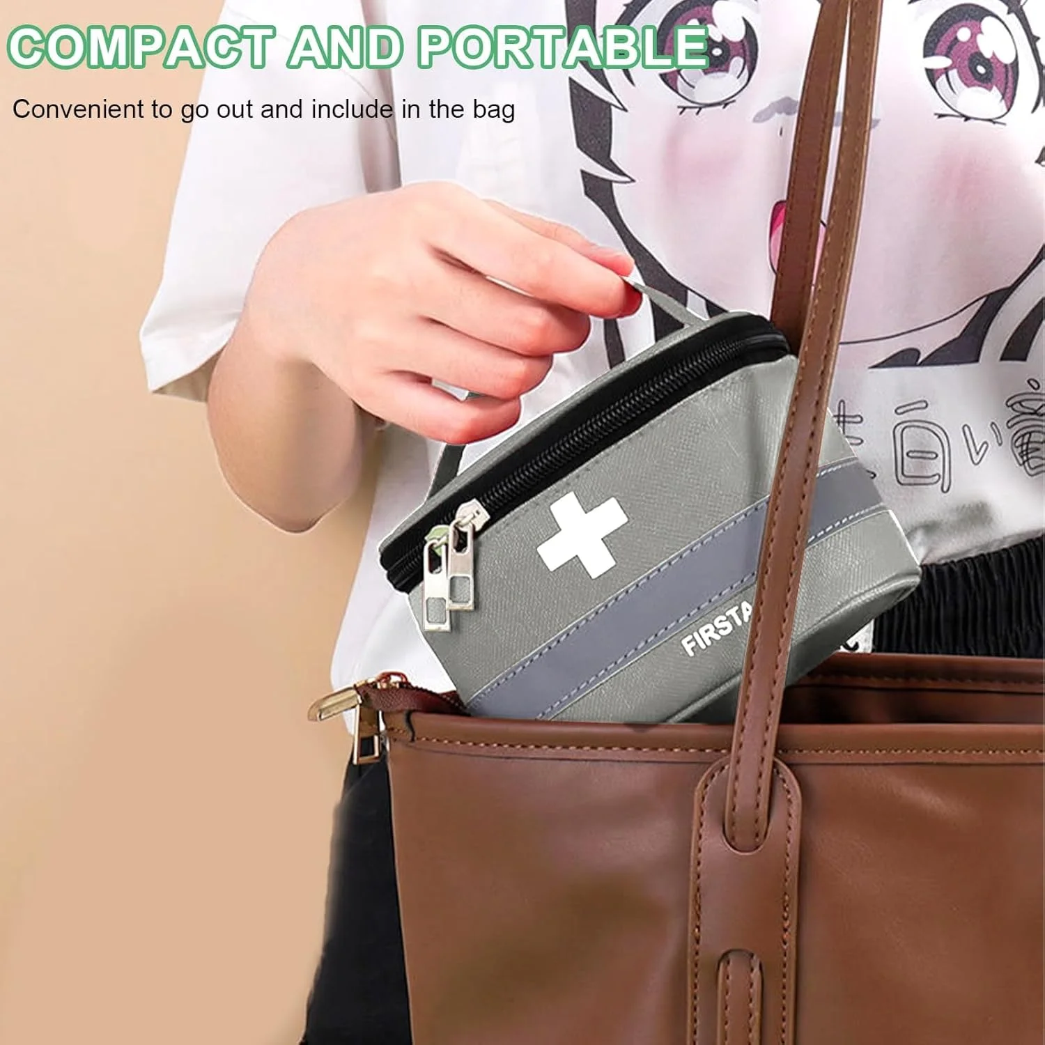 کیف کمک های اولیه KOWVOWZ، 2 عددی، کیف های خالی جعبه کمک های اولیه، کیف حمل دارویی قابل حمل با دسته برای خانه، مسافرت، کمپینگ اضطراری در فضای باز، اداره کیف کمک های اولیه KOWVOWZ، 2 عددی، کیف های خالی جعبه کمک های اولیه، کیف حمل دارویی قابل حمل با دسته برای خانه، مسافرت، کمپینگ اضطراری در فضای باز، اداره