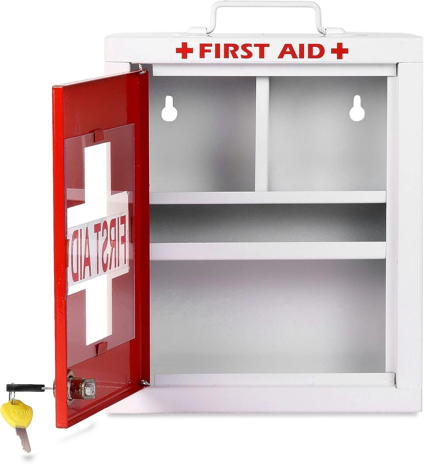 جعبه کمک های اولیه فلزی قابل نصب روی دیوار LEPOSE مناسب برای مدرسه، دفتر/خانه، چند قسمتی جعبه کمک های اولیه فلزی قابل نصب روی دیوار LEPOSE مناسب برای مدرسه، دفتر/خانه، چند قسمتی