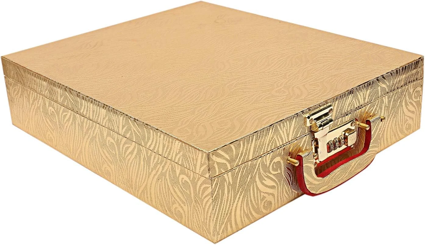 جعبه نگهداری النگو چوبی پنج میله ای کوبر اینداستریز (طلایی) -CTKTC08677