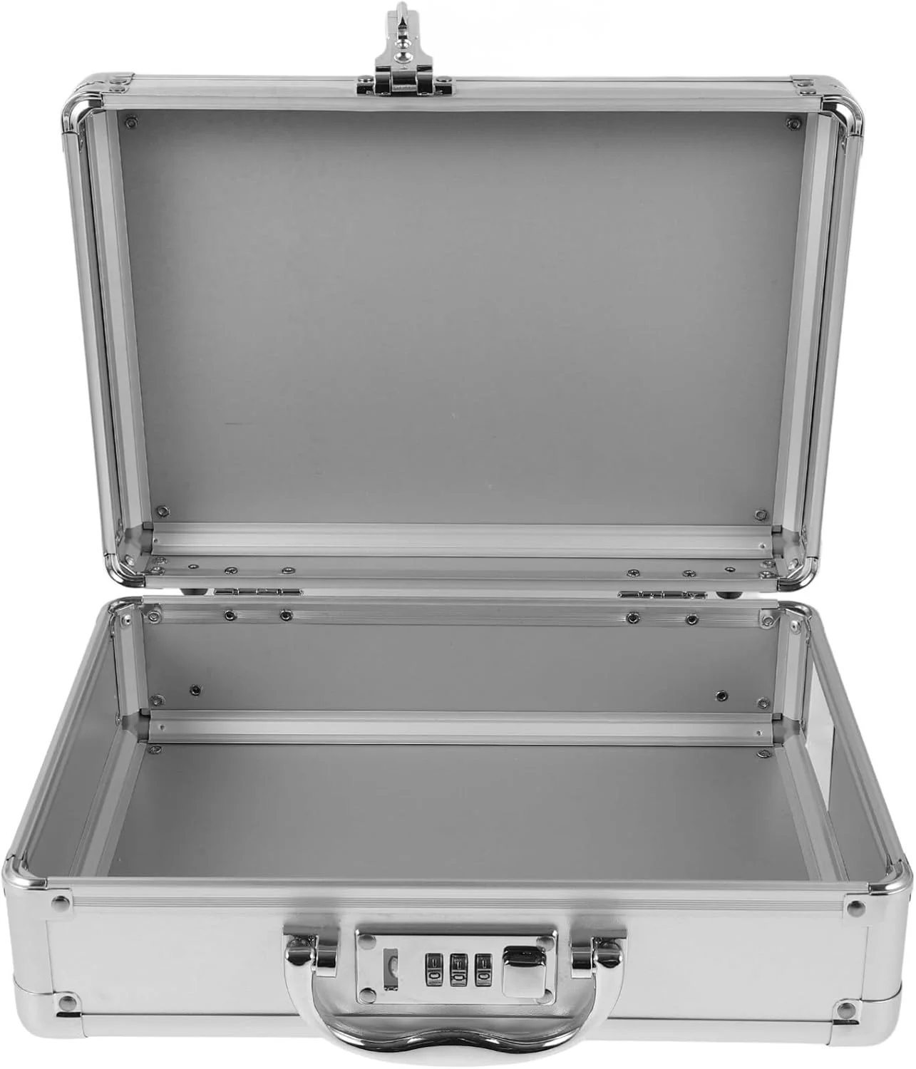 کیف ابزار آلومینیومی Ipetboom، جعبه ابزار آلیاژ آلومینیوم، جعبه سخت چند منظوره، جعبه فلزی کمک های اولیه، جعبه پول نقد