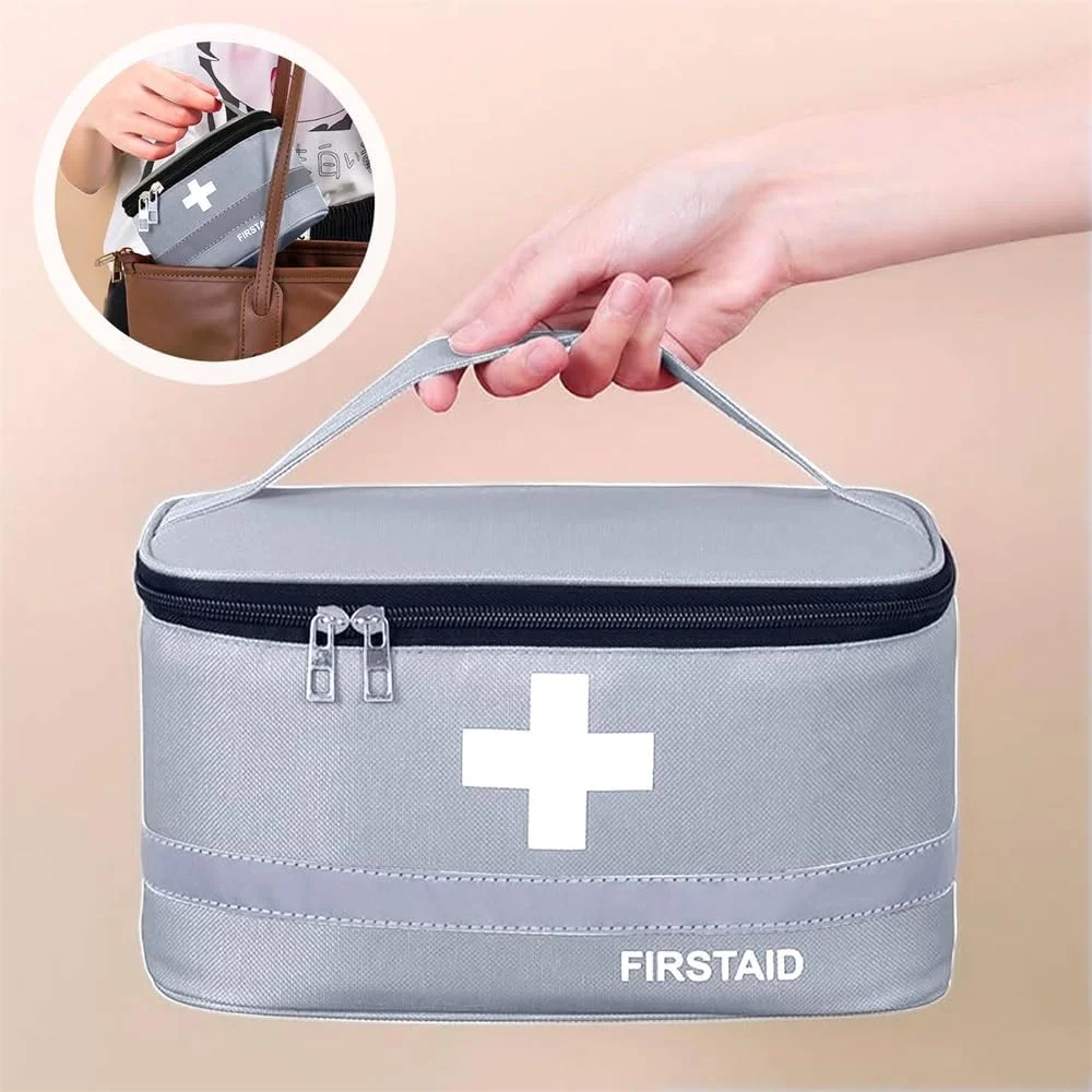 کیف کمک های اولیه 2 عددی، جعبه کمک های اولیه کوچک خالی، کیف مسافرتی، کیف اضطراری، کیف نگهداری دارو سبک وزن چند لایه برای مواقع اضطراری خانه، محل کار، ماشین، فضای باز، قایق، کمپینگ، پیاده روی کیف کمک های اولیه 2 عددی، جعبه کمک های اولیه کوچک خالی، کیف مسافرتی، کیف اضطراری، کیف نگهداری دارو سبک وزن چند لایه برای مواقع اضطراری خانه، محل کار، ماشین، فضای باز، قایق، کمپینگ، پیاده روی