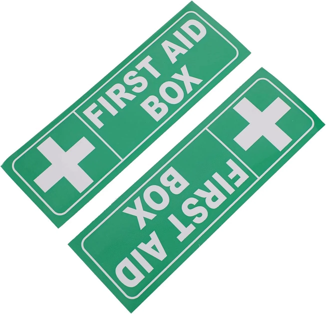 BPA® First Aid Box Sign Sticker Decal - Easy To Mount Weather Resistant Long Lasting Ink, 15x50 cm BPA® First Aid Box Sign Sticker Decal - Easy To Mount Weather Resistant Long Lasting Ink, 15x50 cm