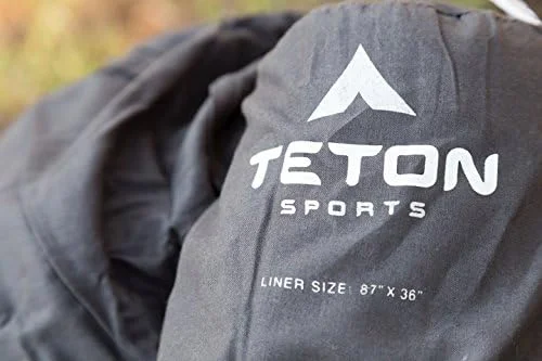 آستر کیسه خواب TETON Sports; یک ست ملحفه تمیز در هر کجا که می روید; ایده آل برای مسافرت، کمپینگ و هر زمانی که یک شب دور از خانه هستید; قابل شستشو در ماشین لباسشویی; ست ملحفه مسافرتی برای کیسه خواب شما آستر کیسه خواب TETON Sports; یک ست ملحفه تمیز در هر کجا که می روید; ایده آل برای مسافرت، کمپینگ و هر زمانی که یک شب دور از خانه هستید; قابل شستشو در ماشین لباسشویی; ست ملحفه مسافرتی برای کیسه خواب شما
