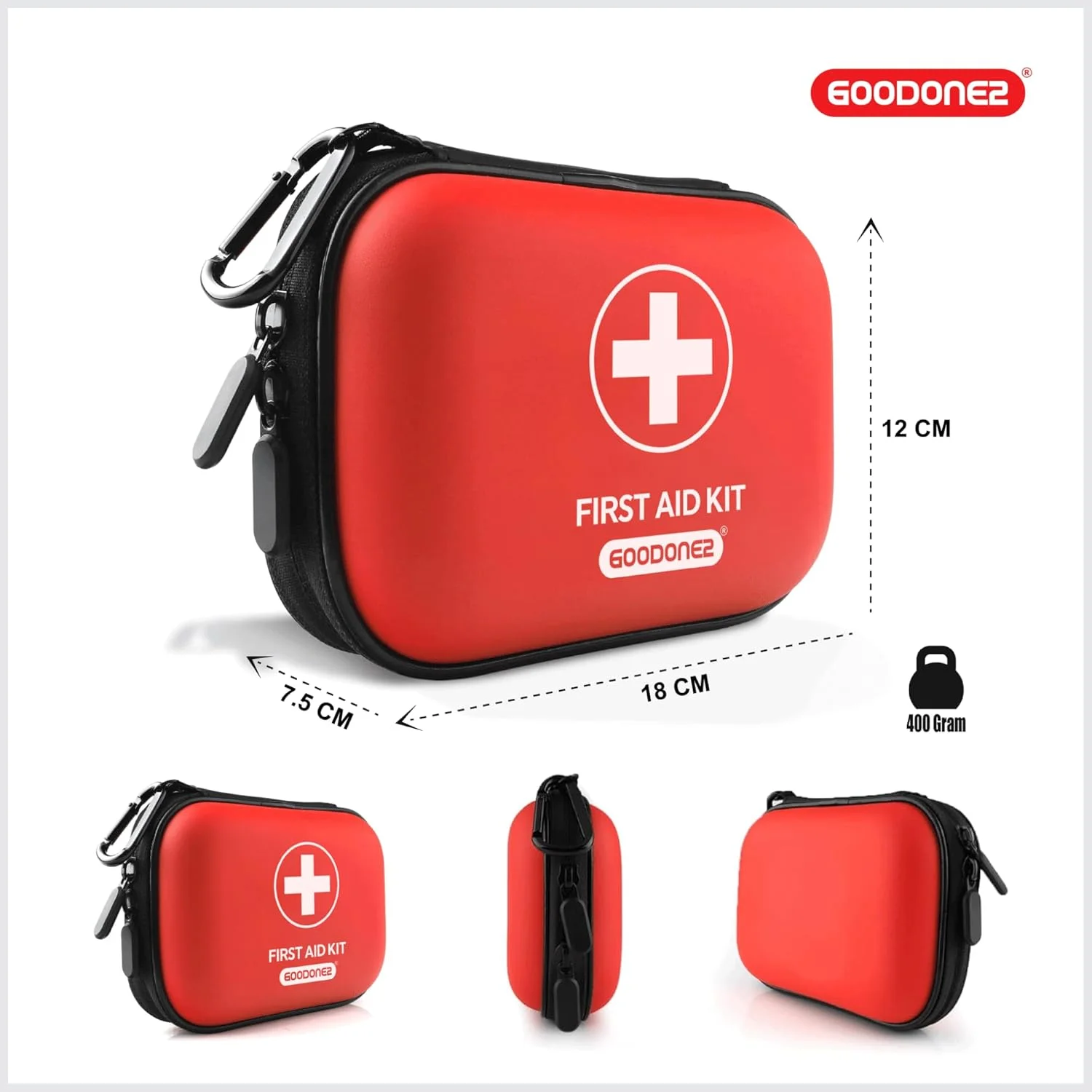 200 Pcs First Aid Kit + Survival kit for Treat, Protect Minor Cuts, Scrapes. Home, Office, Car, School, Business, Travel, Emergency, Survival, Hunting, Outdoor, Camping & Sport Red 200 Pcs First Aid Kit + Survival kit for Treat, Protect Minor Cuts, Scrapes. Home, Office, Car, School, Business, Travel, Emergency, Survival, Hunting, Outdoor, Camping & Sport Red
