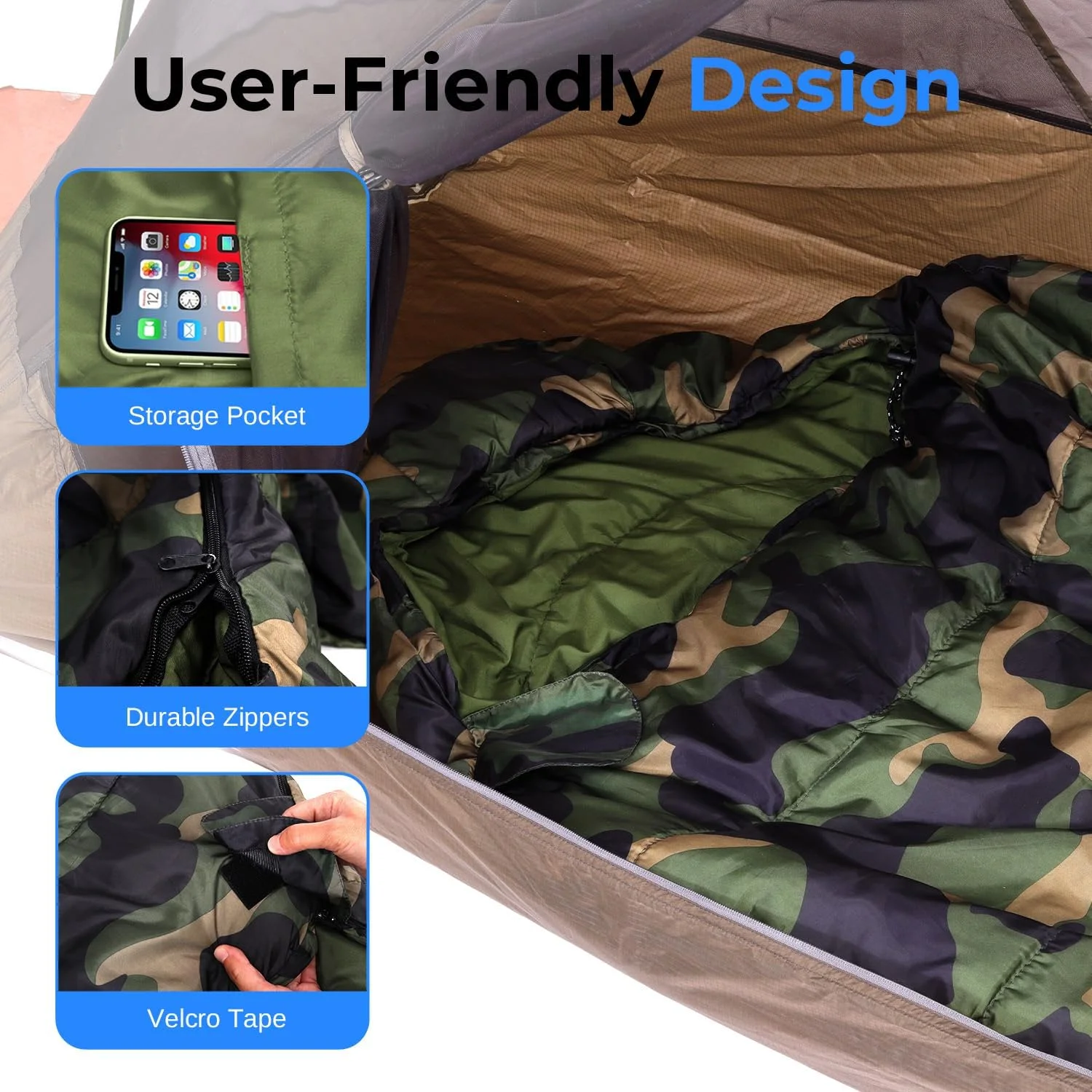 کیسه خواب مومیایی سبک و قابل حمل SereneLife، مناسب برای شرایط آب و هوایی سخت، با لایه بیرونی ضد آب و مواد با کیفیت بالا، ایده آل برای پیاده روی، کمپینگ و کوله گردی. پارچه نرم با تراکم 210 نخ، راحتی را فراهم می کند و زیپ ضد گیرکردگی عملکردی روان را تضمین می کند. این کیسه از یک طرف برای دسترسی آسان باز می شود و به گونه ای طراحی شده است که به راحتی تمیز، گرم و قابل شستشو باشد. اندازه جمع و جور و کوله پشتی فشرده سازی همراه آن، حمل و نقل را آسان می کند. این کیسه خواب برای زوج ها، خانواده ها، بزرگسالان و نوجوانان مناسب است. همچنین شامل یک کیسه فشرده سازی جمع و جور و یک جیب برای نگهداری تلفن شما می باشد. این بسته شامل یک کیسه خواب مومیایی، یک کیف حمل و یک بالش است. کیسه خواب برای دمای بین 5-10 درجه فارنهایت رتبه بندی شده و از پارچه پلی استر 210T، آستر پونگی نرم و 2 x 0.48 پوند پنبه توخالی دولایه ساخته شده است. ابعاد بالش 12.2 اینچ در 18.1 اینچ است و ابعاد کلی محصول 86.6 اینچ در 33.5 اینچ در 23.6 اینچ به سبک مستطیلی است. کیسه خواب مومیایی سبک و قابل حمل SereneLife، مناسب برای شرایط آب و هوایی سخت، با لایه بیرونی ضد آب و مواد با کیفیت بالا، ایده آل برای پیاده روی، کمپینگ و کوله گردی. پارچه نرم با تراکم 210 نخ، راحتی را فراهم می کند و زیپ ضد گیرکردگی عملکردی روان را تضمین می کند. این کیسه از یک طرف برای دسترسی آسان باز می شود و به گونه ای طراحی شده است که به راحتی تمیز، گرم و قابل شستشو باشد. اندازه جمع و جور و کوله پشتی فشرده سازی همراه آن، حمل و نقل را آسان می کند. این کیسه خواب برای زوج ها، خانواده ها، بزرگسالان و نوجوانان مناسب است. همچنین شامل یک کیسه فشرده سازی جمع و جور و یک جیب برای نگهداری تلفن شما می باشد. این بسته شامل یک کیسه خواب مومیایی، یک کیف حمل و یک بالش است. کیسه خواب برای دمای بین 5-10 درجه فارنهایت رتبه بندی شده و از پارچه پلی استر 210T، آستر پونگی نرم و 2 x 0.48 پوند پنبه توخالی دولایه ساخته شده است. ابعاد بالش 12.2 اینچ در 18.1 اینچ است و ابعاد کلی محصول 86.6 اینچ در 33.5 اینچ در 23.6 اینچ به سبک مستطیلی است.