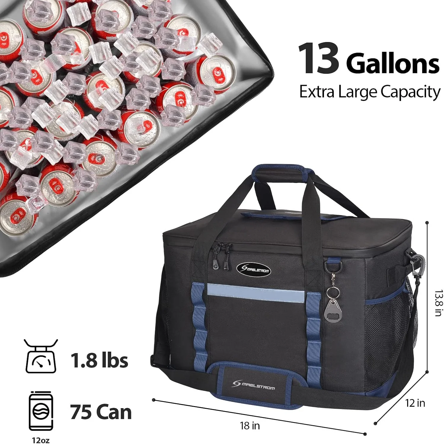 کیف خنک نگهدارنده نرم Maelstrom، کیف خنک نگهدارنده تاشو نرم، خنک نگهدارنده ساحلی با ظرفیت 30/60/75 قوطی، صندوق یخ، خنک نگهدارنده بزرگ ضد نشت برای کمپینگ، خنک نگهدارنده مسافرتی قابل حمل برای خرید مواد غذایی، کمپینگ، قایق سواری، سفرهای جاده ای کیف خنک نگهدارنده نرم Maelstrom، کیف خنک نگهدارنده تاشو نرم، خنک نگهدارنده ساحلی با ظرفیت 30/60/75 قوطی، صندوق یخ، خنک نگهدارنده بزرگ ضد نشت برای کمپینگ، خنک نگهدارنده مسافرتی قابل حمل برای خرید مواد غذایی، کمپینگ، قایق سواری، سفرهای جاده ای