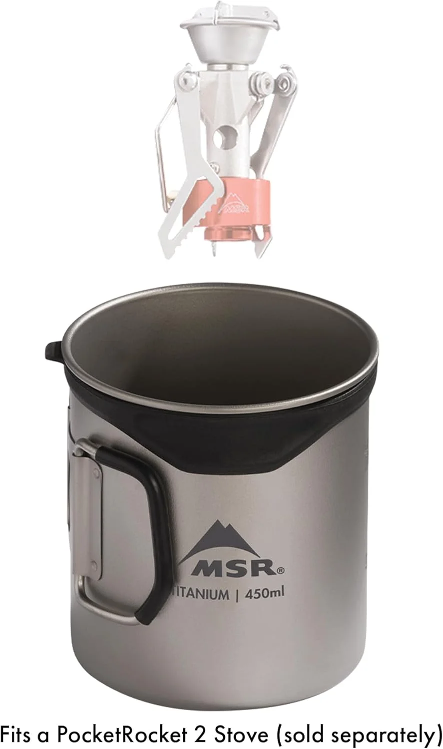 لیوان تیتانیومی فوق سبک تیتان MSR لیوان تیتانیومی فوق سبک تیتان MSR