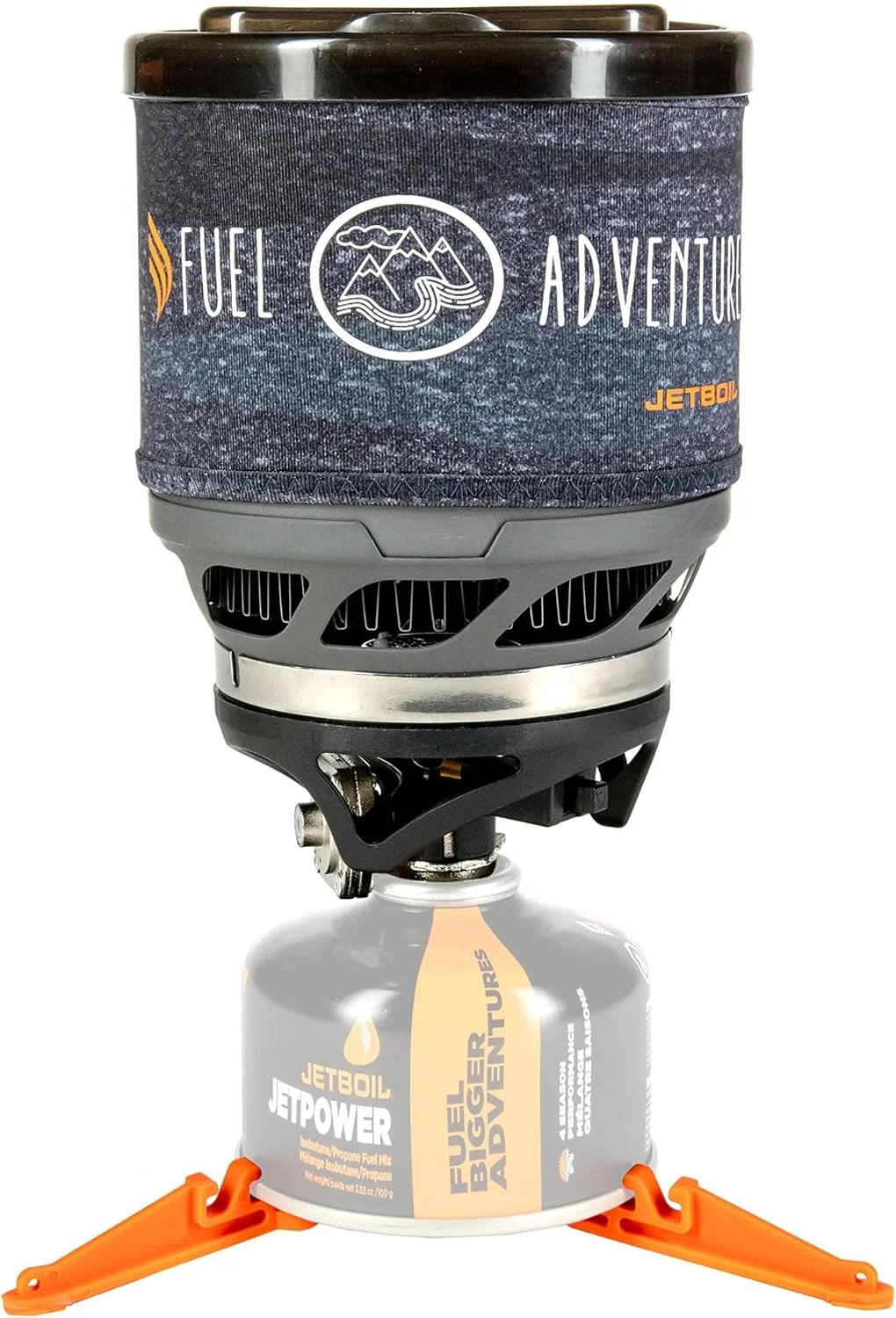 سیستم پخت و پز اجاق گاز کمپینگ و کوله گردی Jetboil MiniMo با کنترل حرارت قابل تنظیم (Adventure)
