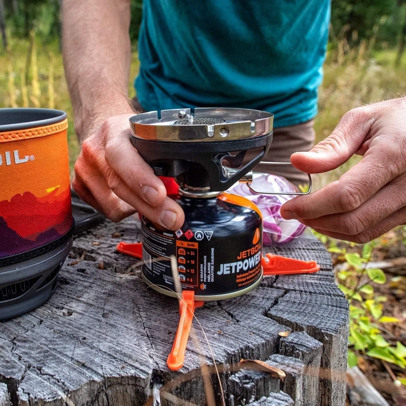 سیستم پخت و پز اجاق گاز کمپینگ و کوله گردی Jetboil MiniMo با کنترل حرارت قابل تنظیم (Adventure)