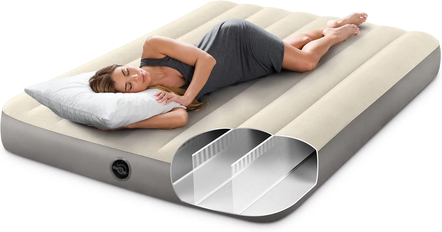 تشک بادی یک نفره استاندارد اینتکس Dura-Beam