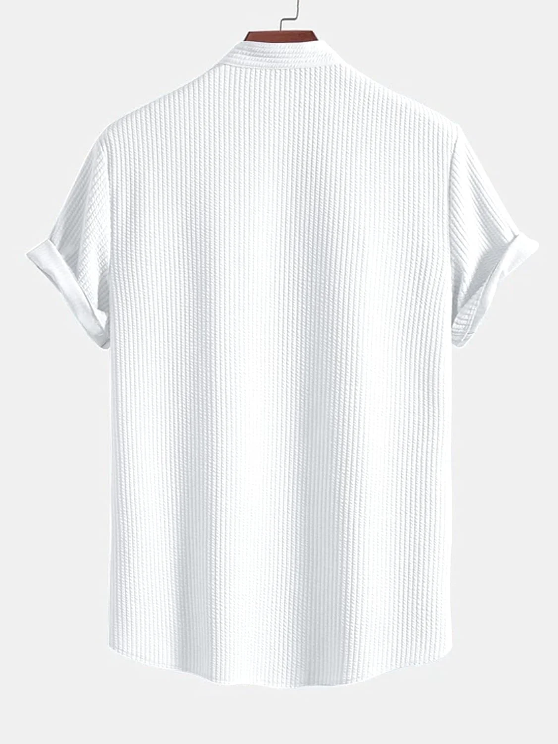 پیراهن مردانه GRECIILOOKS | پیراهن های غیر رسمی مردانه | پیراهن شیک مردانه با تن خور معمولی | طرح دار | آستین کوتاه | مد روز (موجود در سایز بزرگ و بسته 2 عددی) سفید (GL-MS-6249_WHITE_XL)