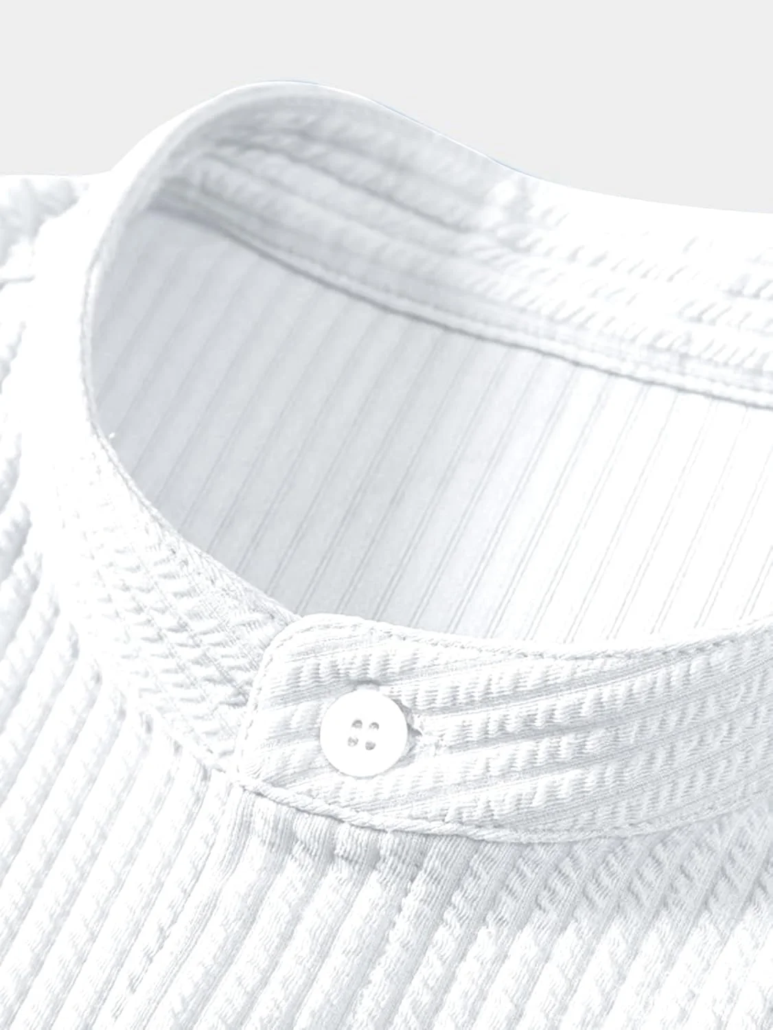 پیراهن مردانه GRECIILOOKS | پیراهن های غیر رسمی مردانه | پیراهن شیک مردانه با تن خور معمولی | طرح دار | آستین کوتاه | مد روز (موجود در سایز بزرگ و بسته 2 عددی) سفید (GL-MS-6249_WHITE_XL)