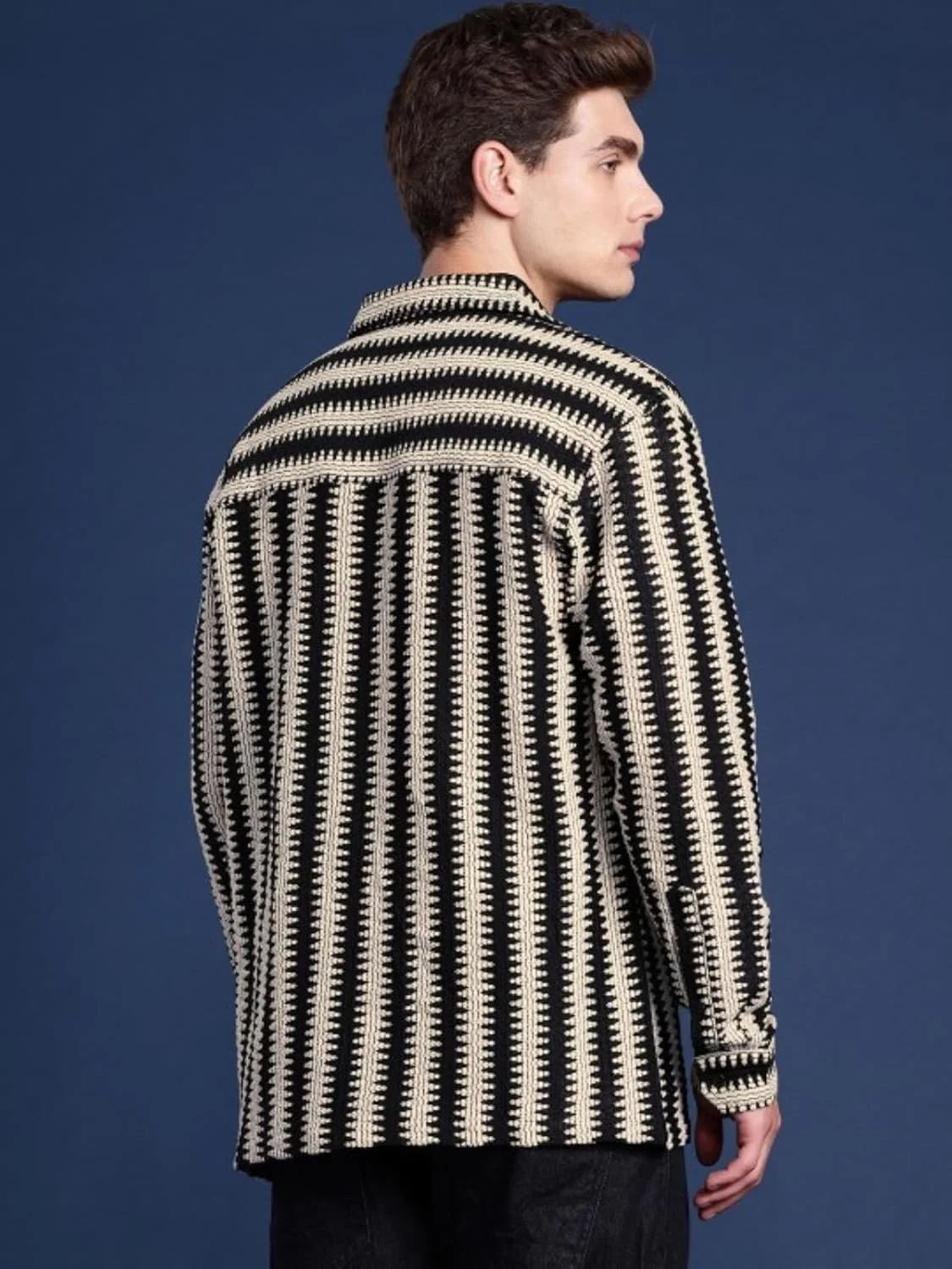 پیراهن قلاب بافی مردانه GRECIILOOKS