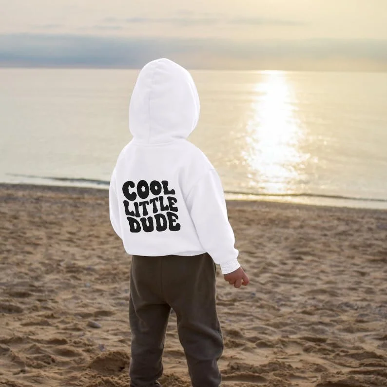 سویشرت کلاه دار پاییزی و زمستانی پسرانه ZOELNIC، تاپ هودی پسرانه با حروف چاپی آستین بلند