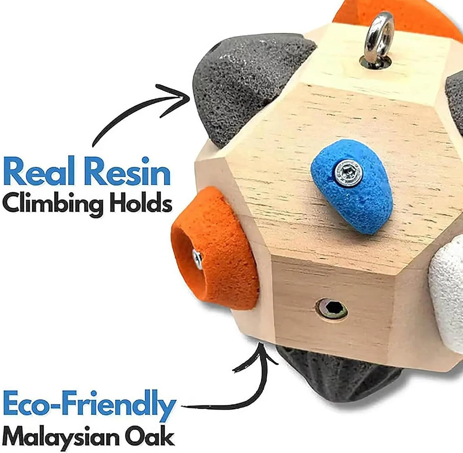 TSWCBYYLB Handcrafted Rock Climbing Boulder Block Ball Finger Strength Training Grip Equipment