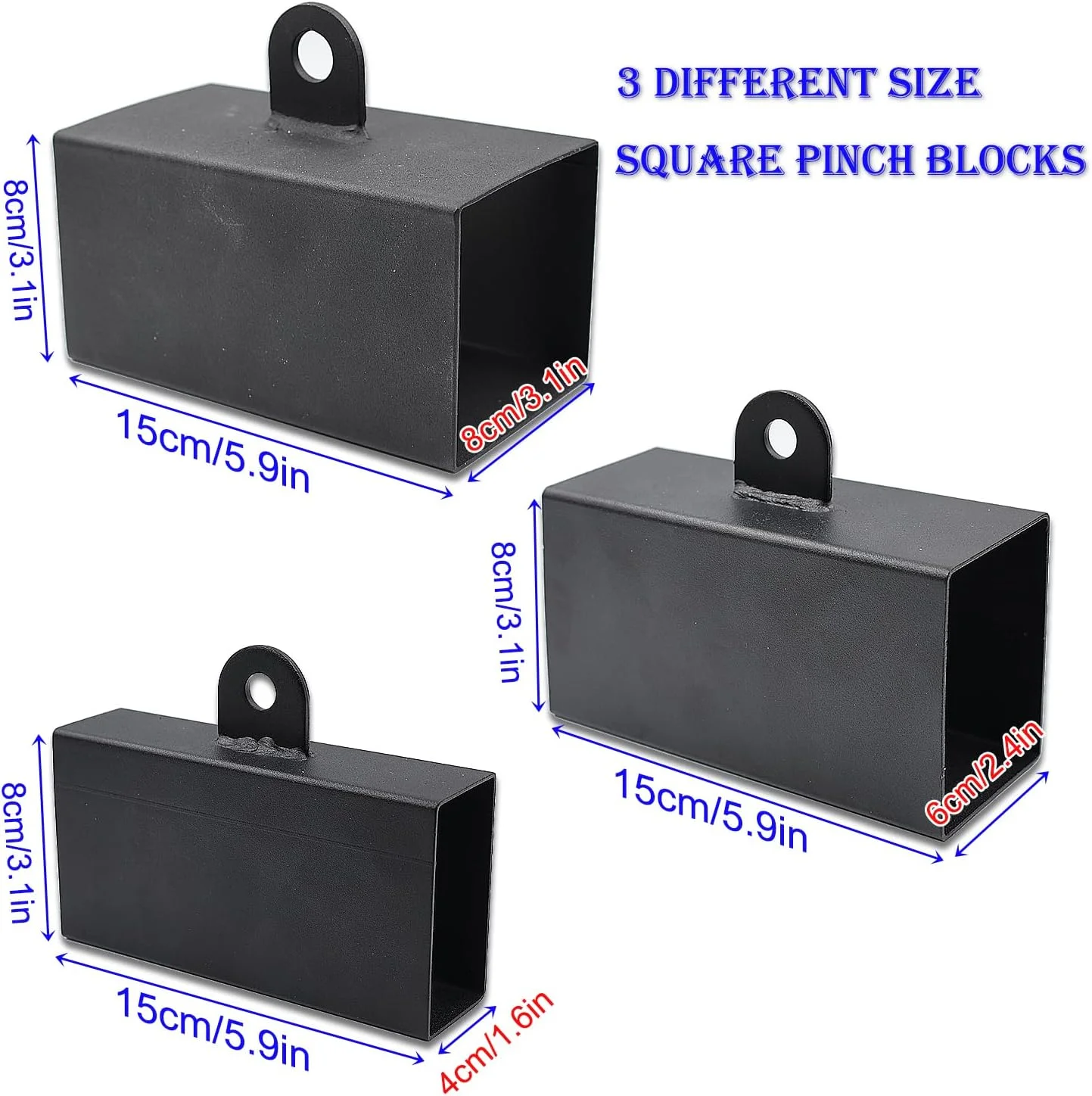 ست گیره بلوک فلزی Lights Mountain با پین بارگیری، گیره بلوک تمرینی، گیره قدرتی سنگ نوردی، تقویت کننده انگشت و ساعد، تجهیزات تمرین قدرتی