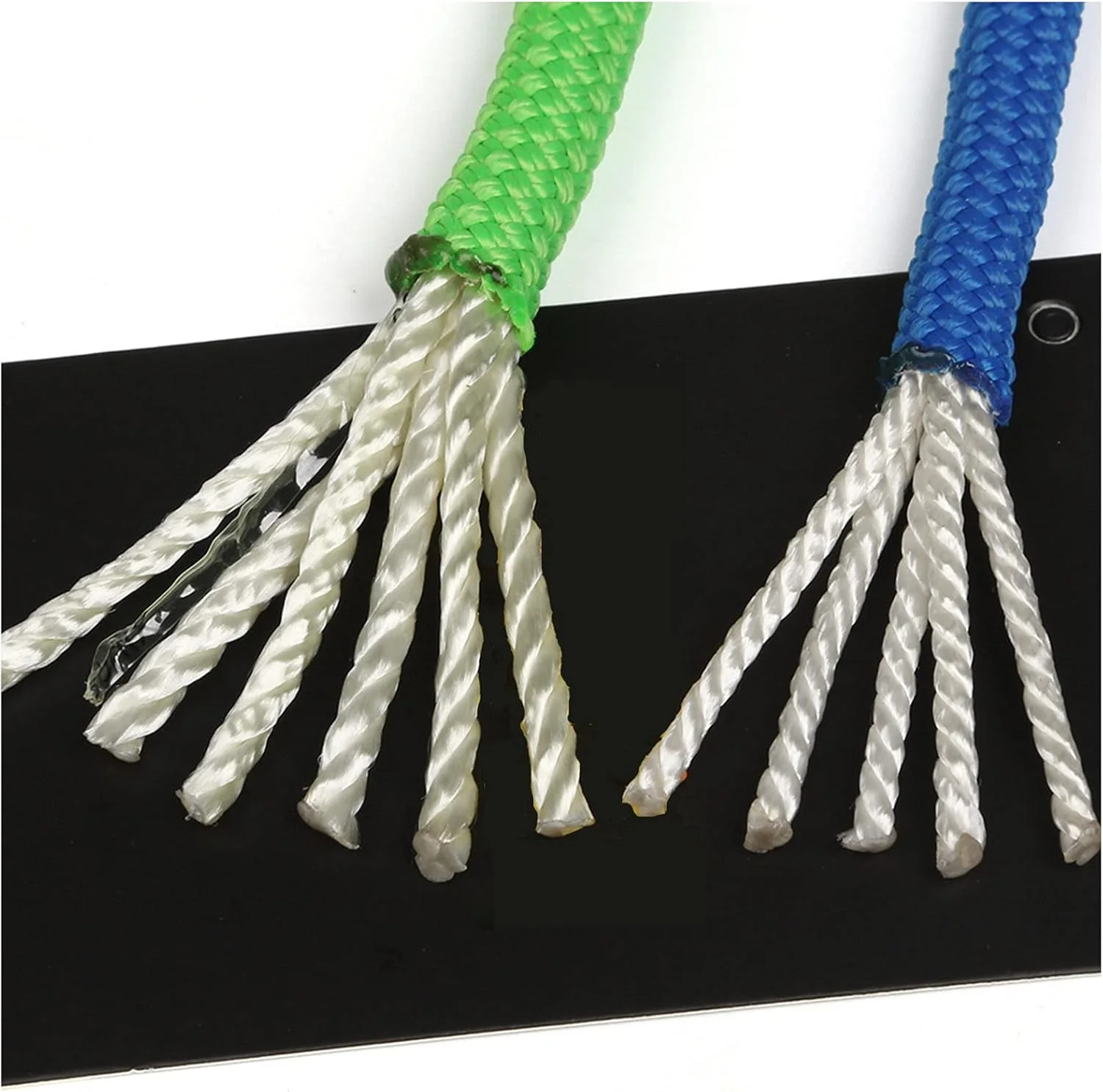 GPERSGU Blue 8mm Rope Rock Climbing Rope，Home Fire Emergency Escape Rope，Multifunctional Cord For Climbing，Camping，Hiking，Caving，Engineering Equipment(40m)