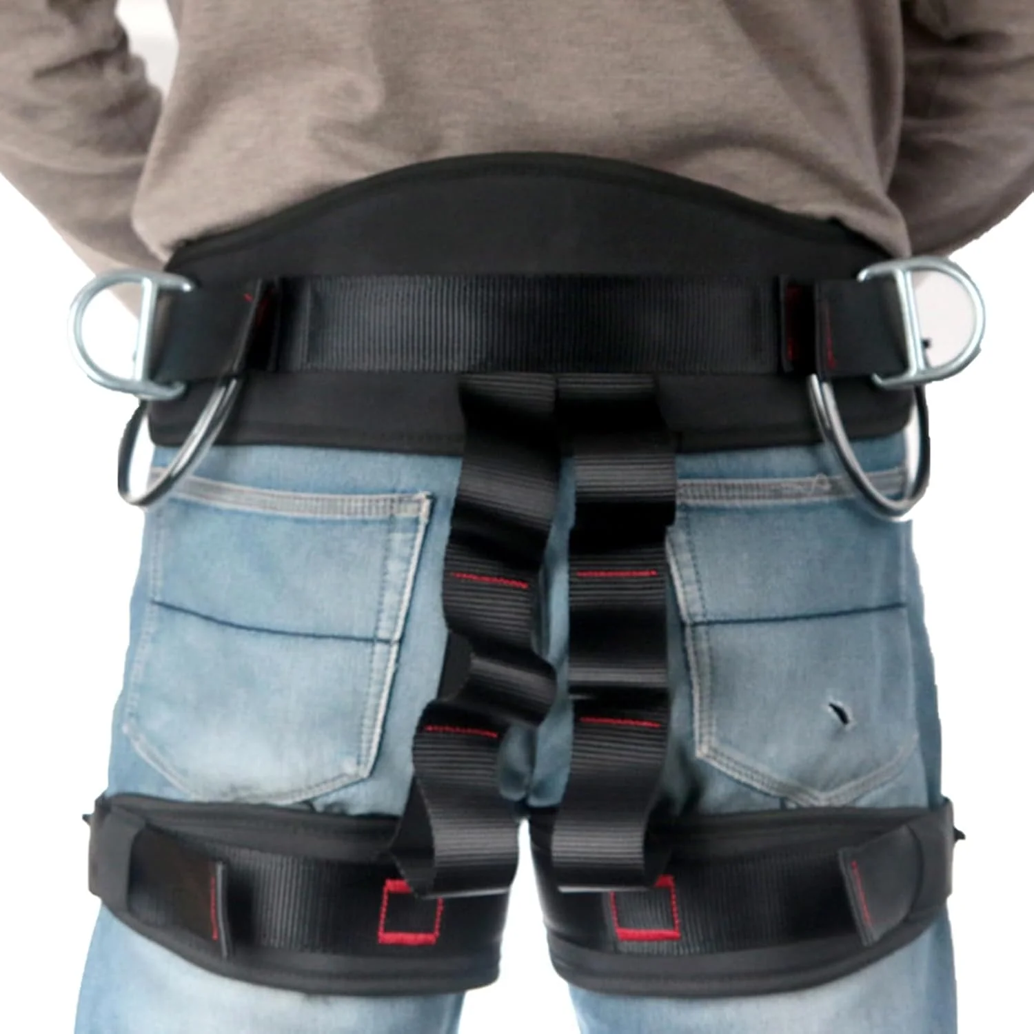 Climbing Harness | Rescuing Harnesses Adjustable - Waist Safety Belts Equipment for Tree Outdoor Training Caving Rock Climbing Rappelling